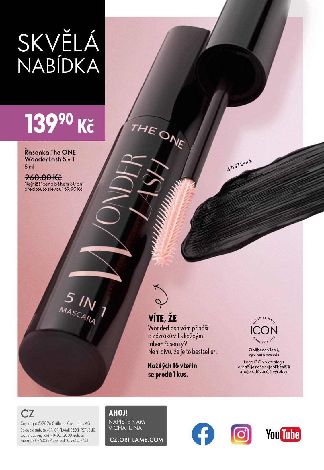oriflame - Aktuální Oriflame leták platný od středy 06.05.2026 do úterý 26.05.2026 - page: 164