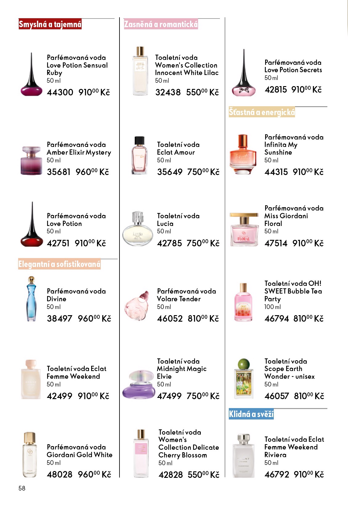 oriflame - Aktuální Oriflame leták platný od středy 06.05.2026 do úterý 26.05.2026 - page: 58