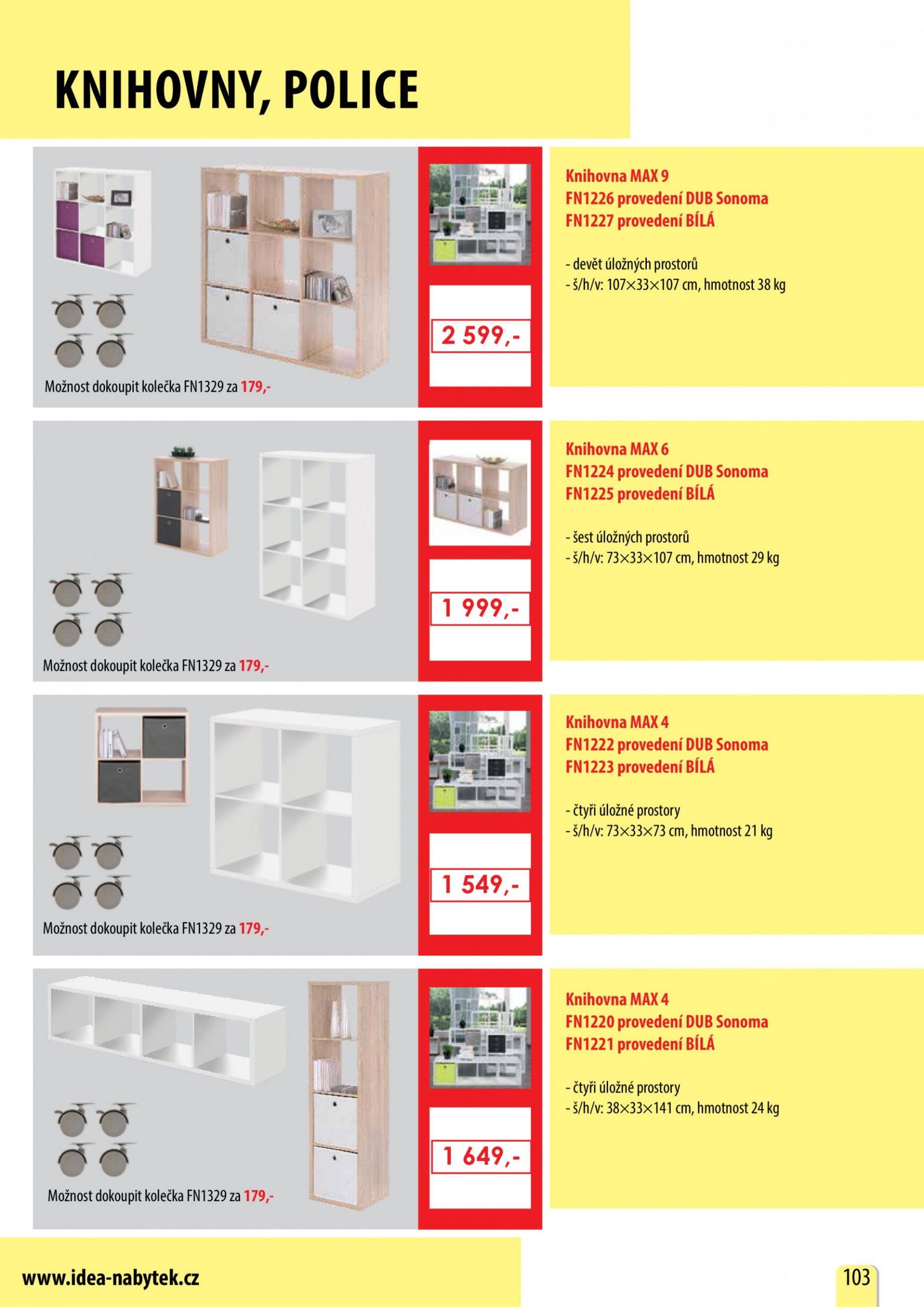 idea-nabytek - IDEA nábytek platný od 12.12.2023 - page: 103