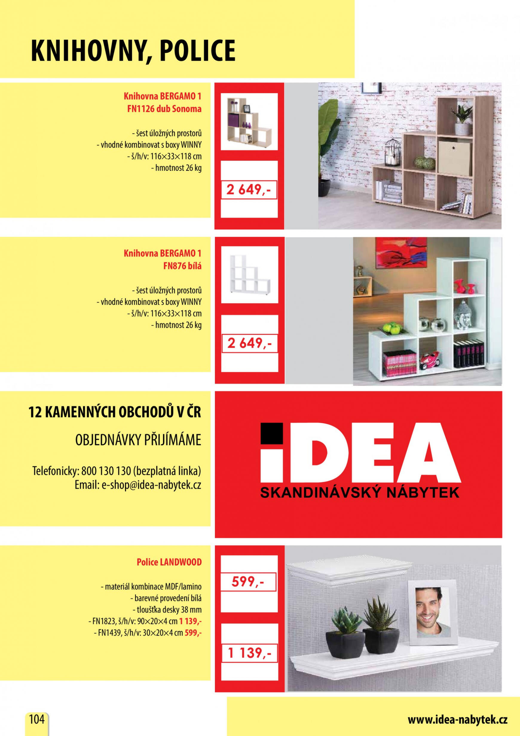 idea-nabytek - IDEA nábytek platný od 05.01.2024 - page: 104