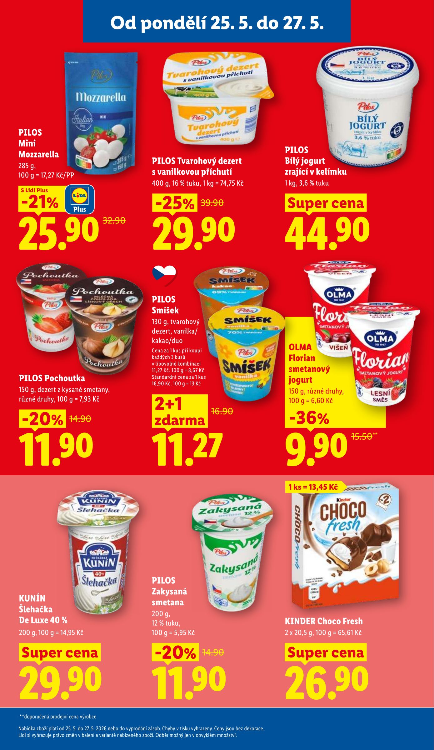 lidl - Lidl leták na příští týden od pondělí 25.05.2026 do středy 27.05.2026 - page: 25