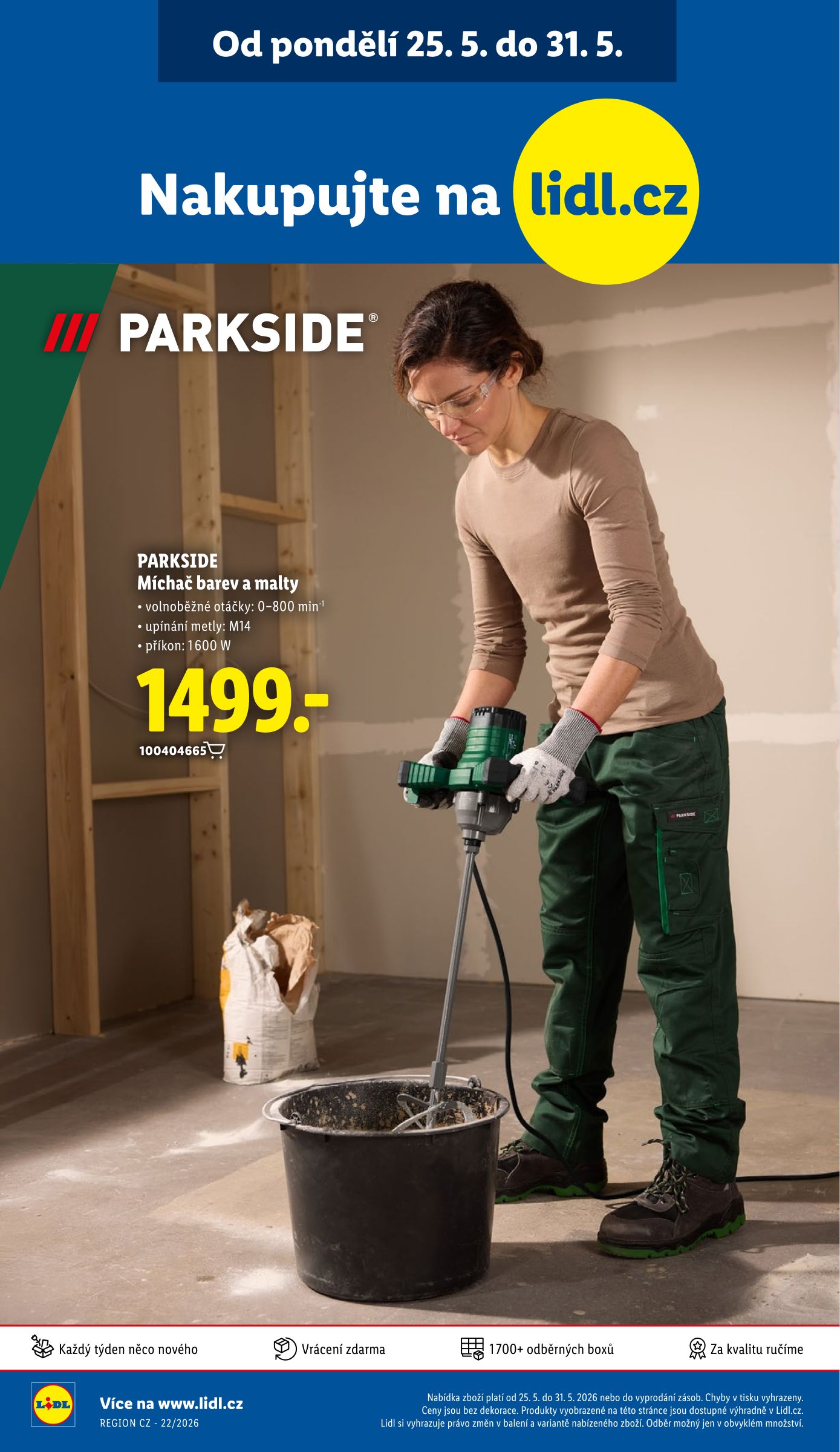 lidl - Lidl leták na příští týden od pondělí 25.05.2026 do středy 27.05.2026 - page: 46