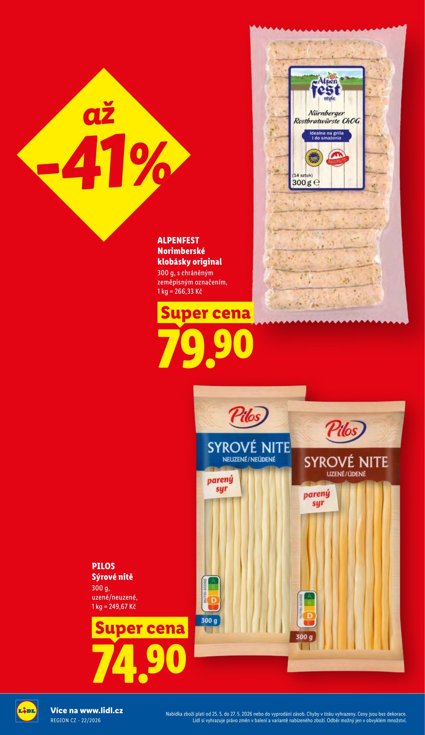 lidl - Lidl leták na příští týden od pondělí 25.05.2026 do středy 27.05.2026 - page: 6
