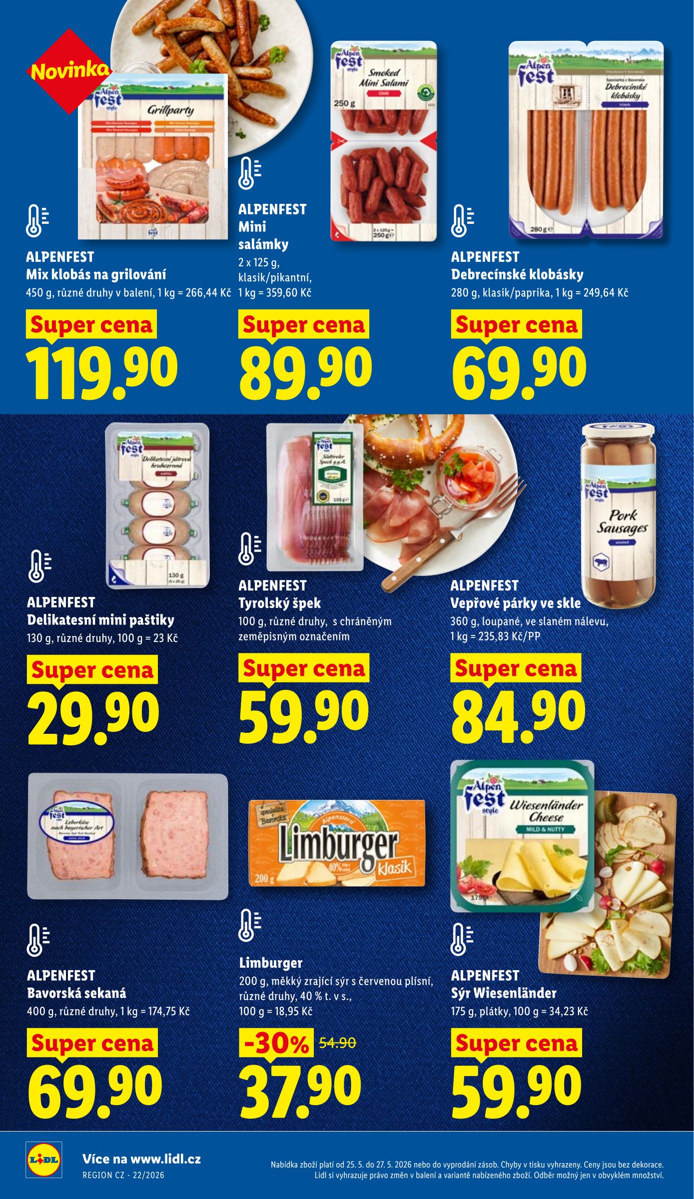 lidl - Lidl leták na příští týden od pondělí 25.05.2026 do středy 27.05.2026 - page: 16