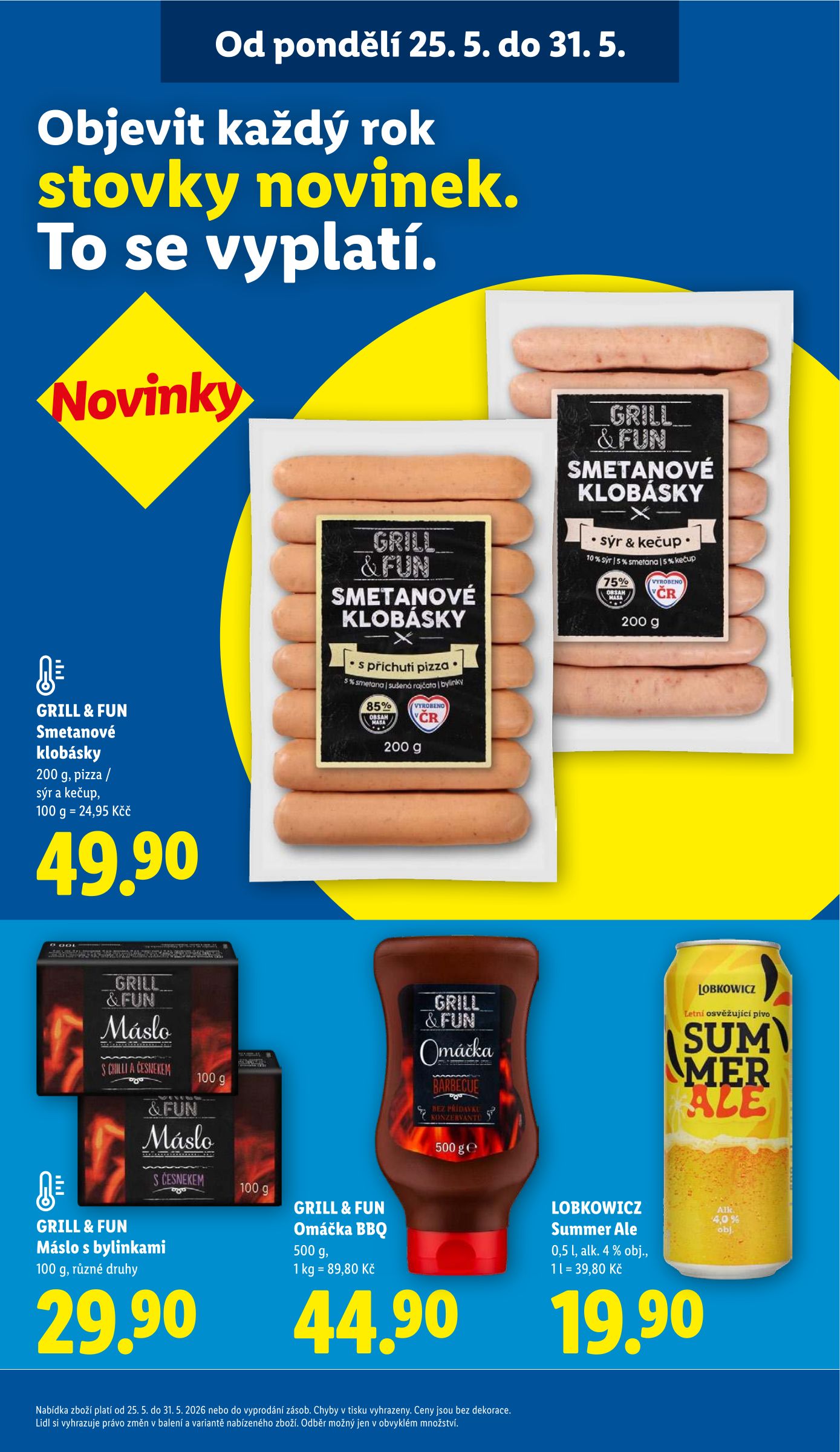 lidl - Lidl leták na příští týden od pondělí 25.05.2026 do středy 27.05.2026 - page: 19