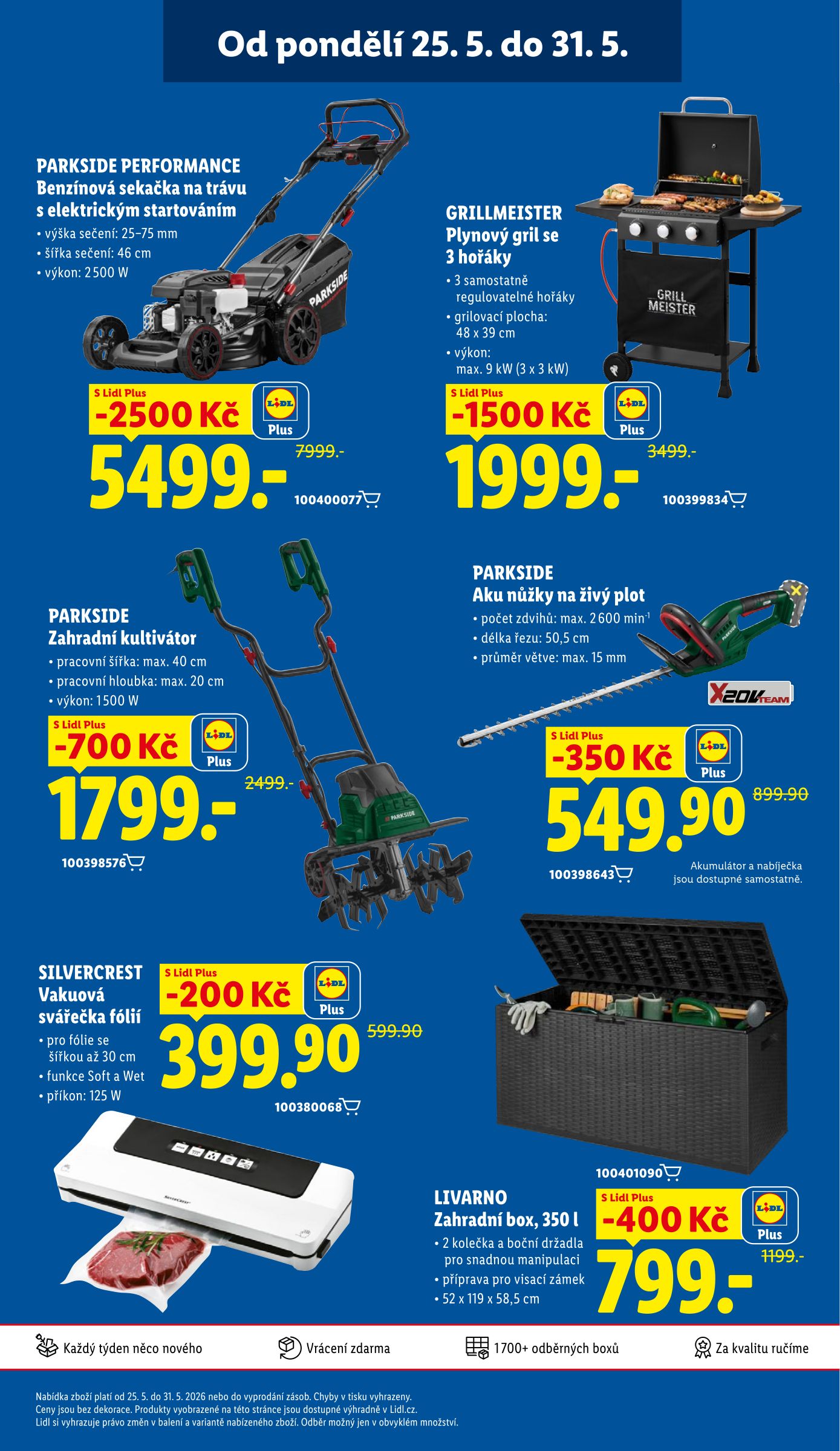 lidl - Lidl leták na příští týden od čtvrtka 28.05.2026 do neděle 31.05.2026 - page: 45