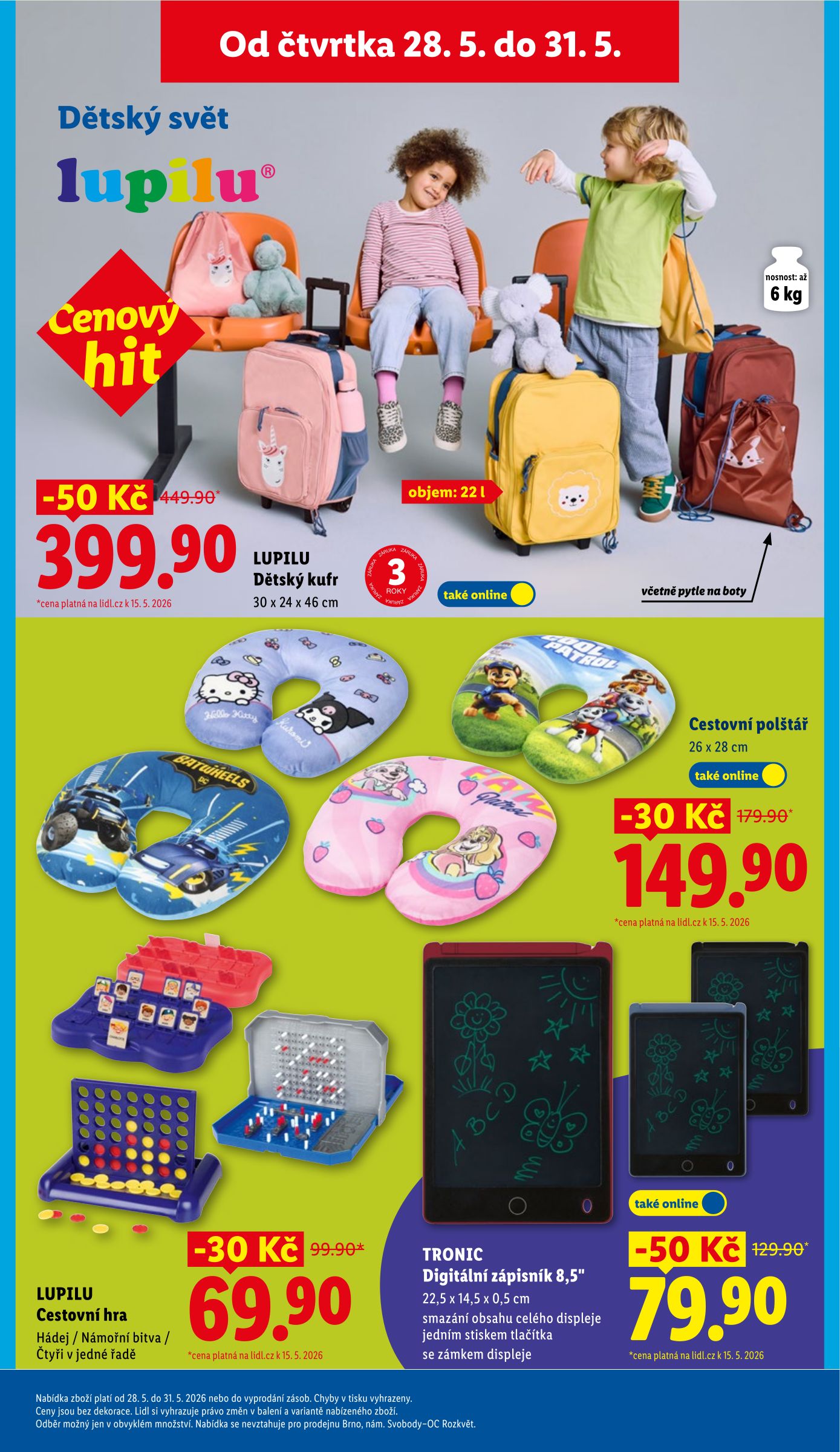 lidl - Lidl leták na příští týden od čtvrtka 28.05.2026 do neděle 31.05.2026 - page: 39