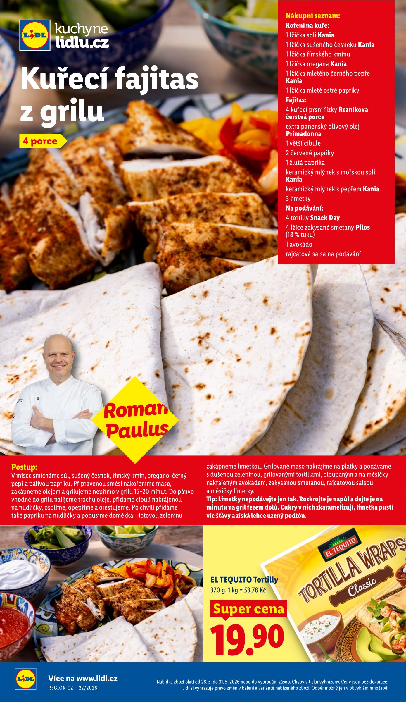 lidl - Lidl leták na příští týden od čtvrtka 28.05.2026 do neděle 31.05.2026 - page: 52