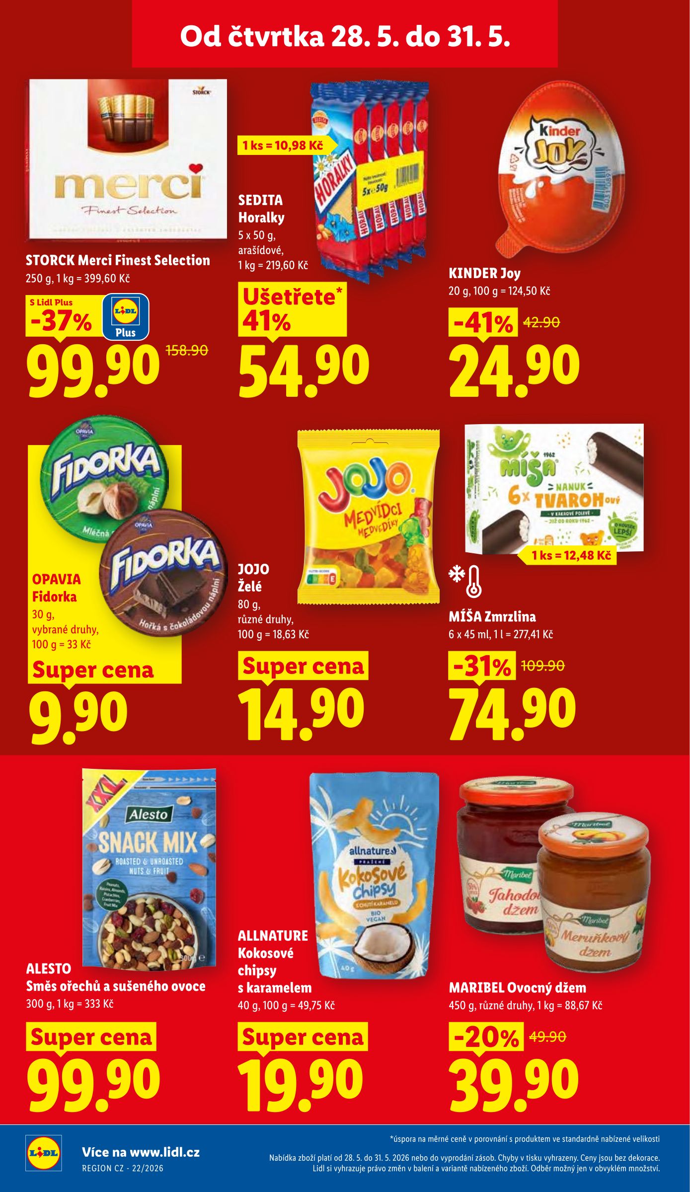 lidl - Lidl leták na příští týden od čtvrtka 28.05.2026 do neděle 31.05.2026 - page: 22