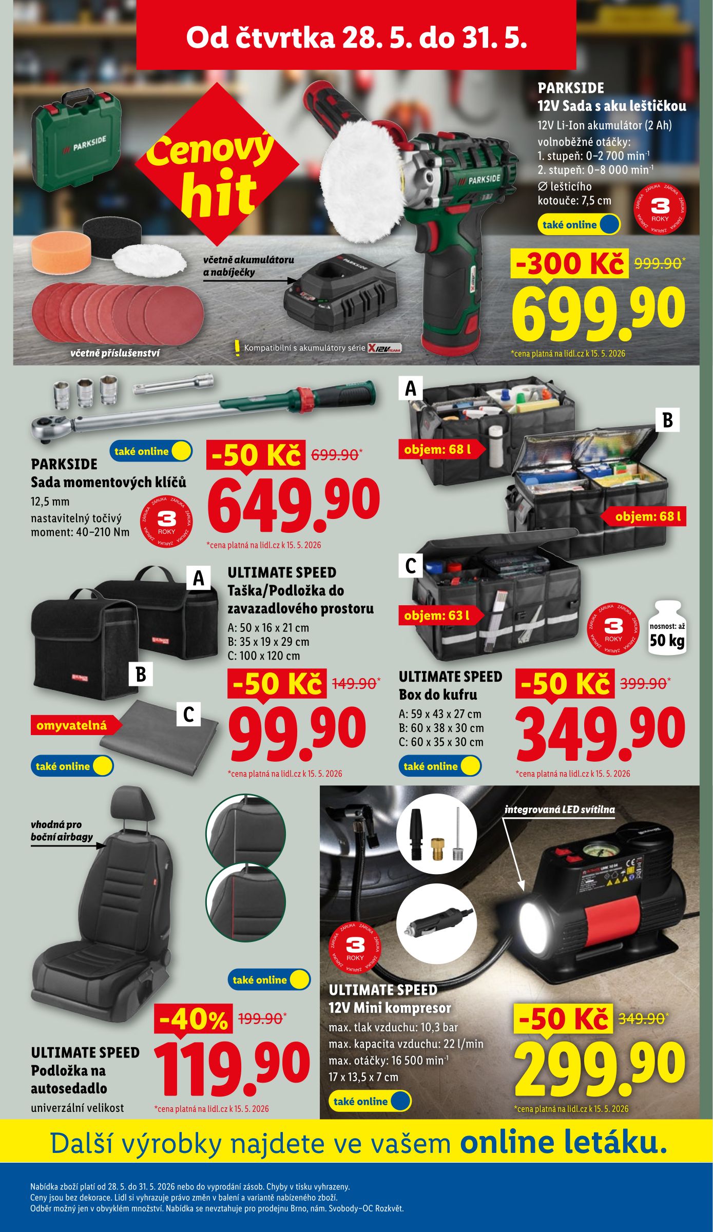 lidl - Lidl leták na příští týden od čtvrtka 28.05.2026 do neděle 31.05.2026 - page: 33