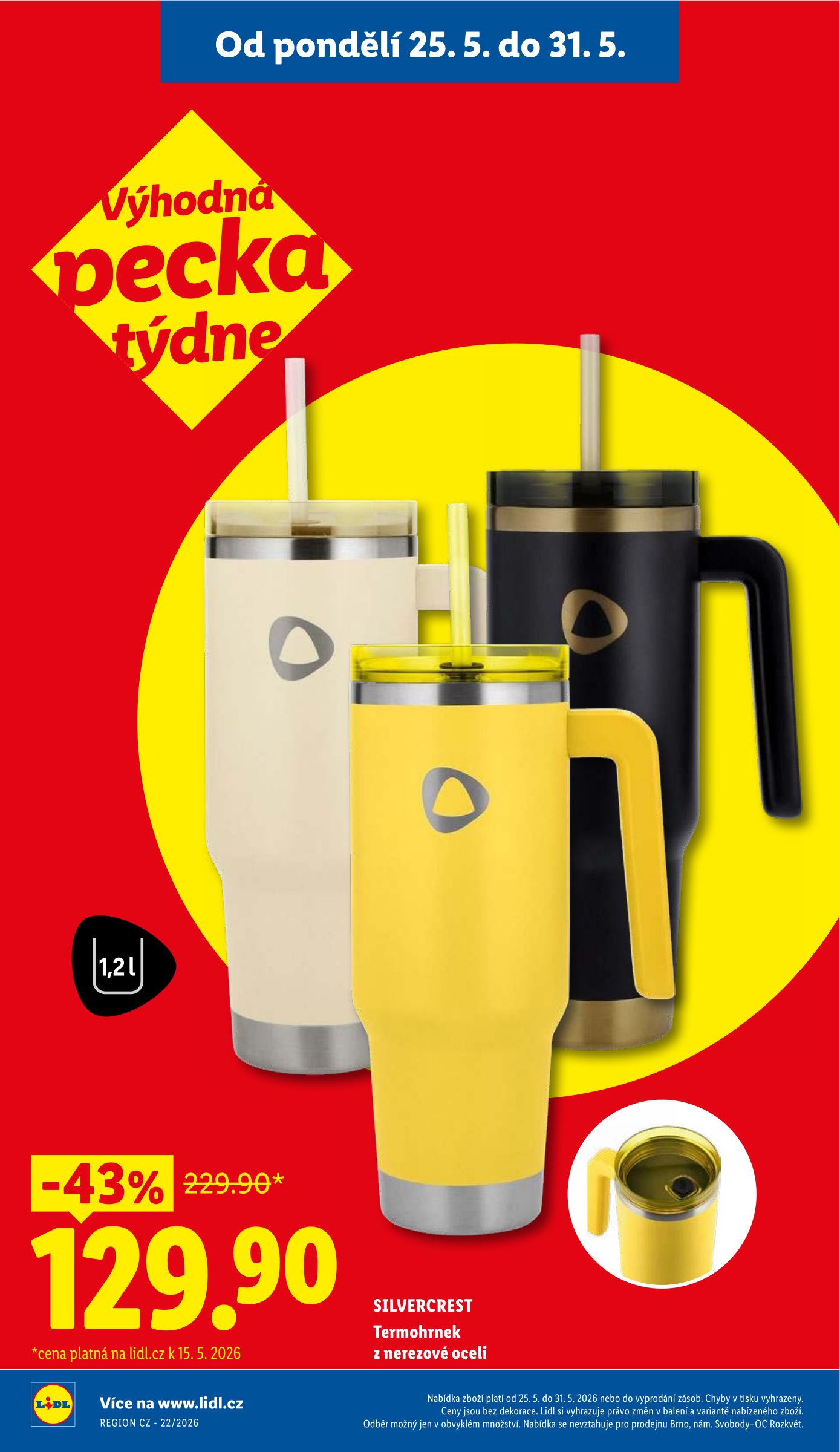 lidl - Lidl - Spotřební zboží leták na příští týden od pondělí 25.05.2026 do neděle 31.05.2026 - page: 10