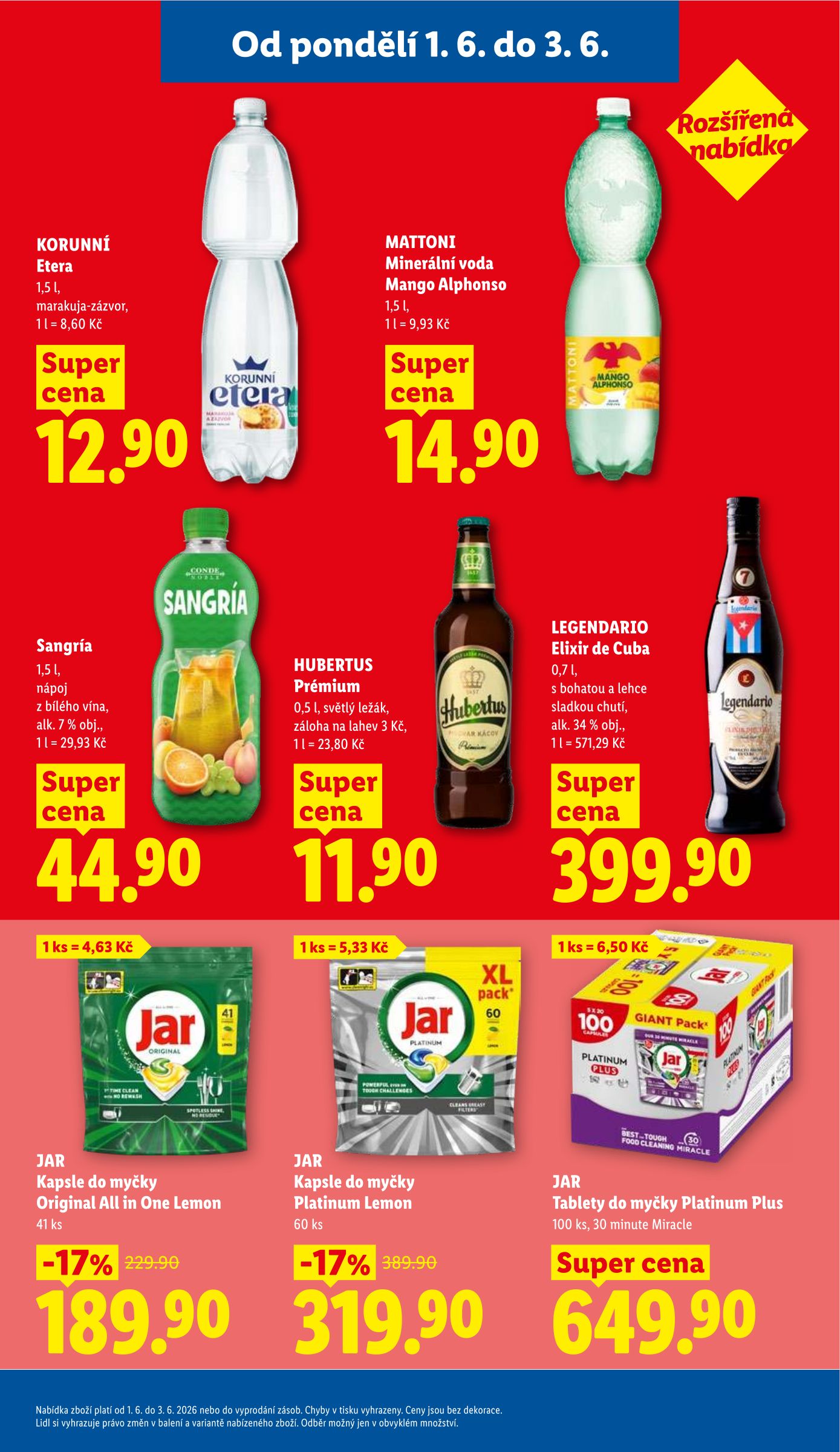lidl - Lidl leták na příští týden od pondělí 01.06.2026 do středy 03.06.2026 - page: 26