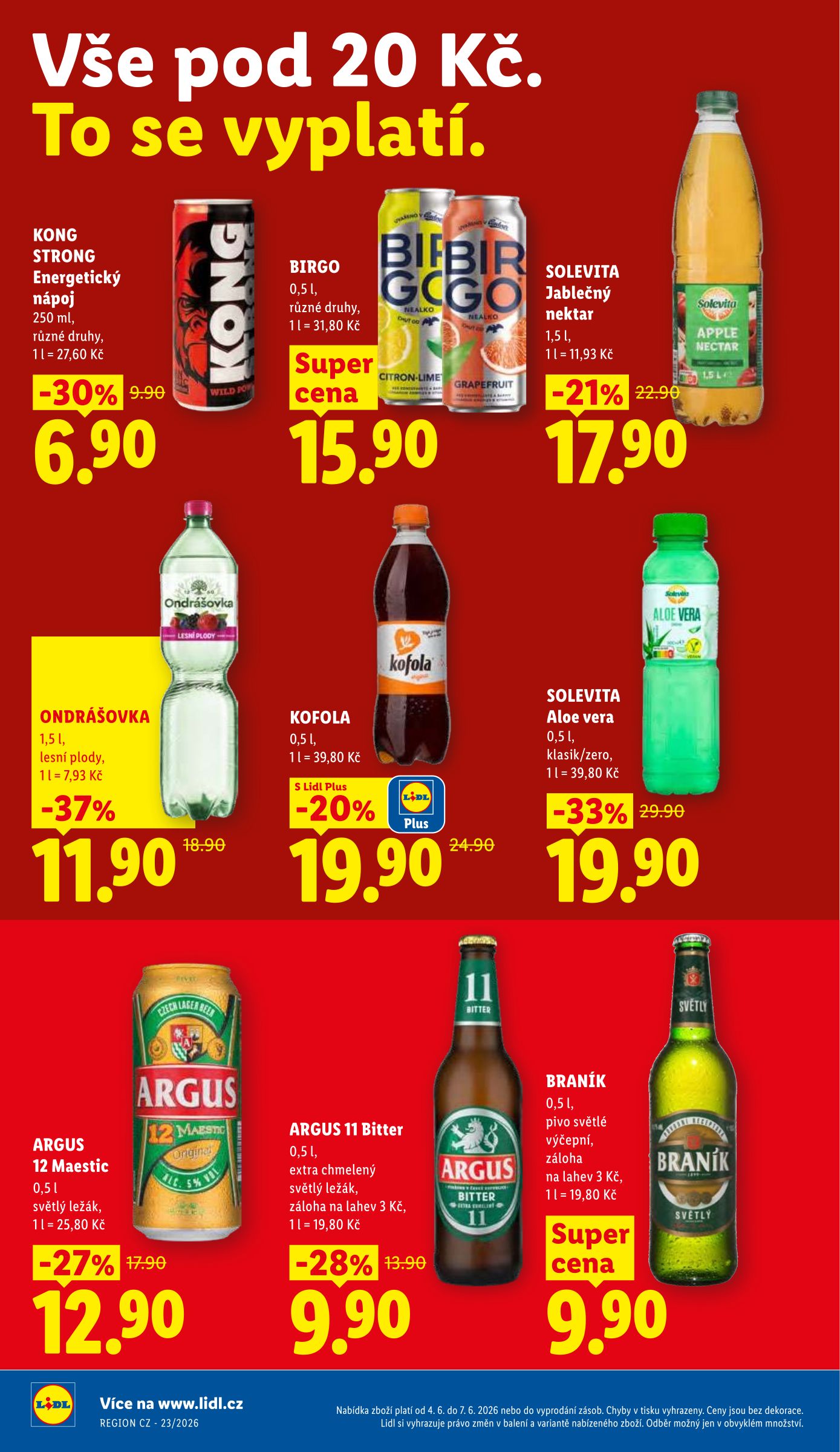 lidl - Lidl leták na příští týden od čtvrtka 04.06.2026 do neděle 07.06.2026 - page: 20