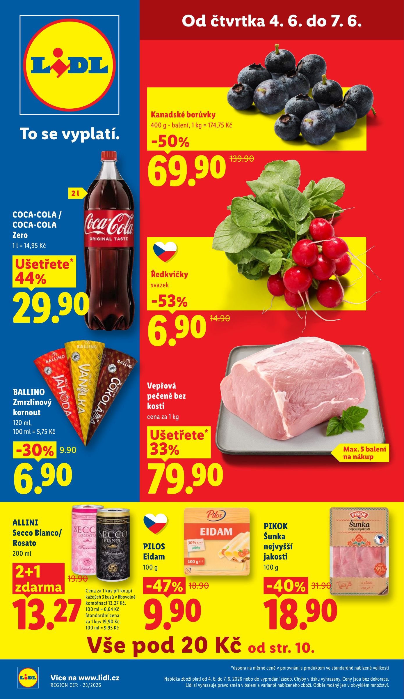 lidl - Lidl leták na příští týden od čtvrtka 04.06.2026 do neděle 07.06.2026