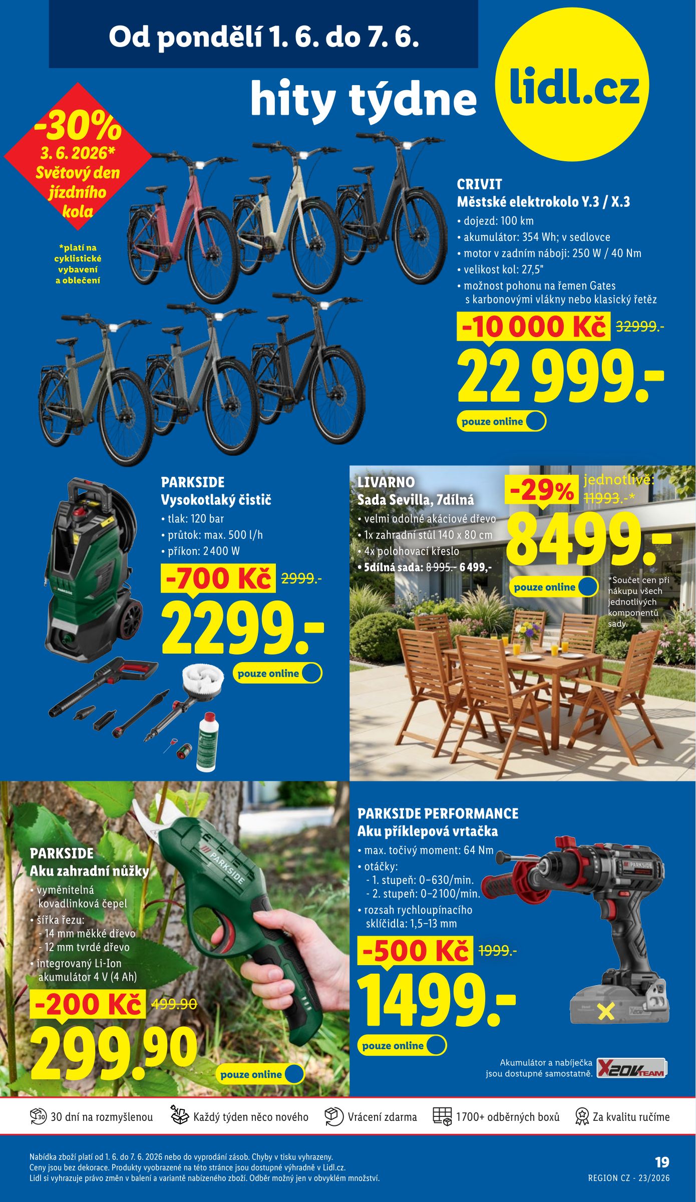 lidl - Lidl - Hity týdne leták na příští týden od pondělí 01.06.2026 do neděle 07.06.2026