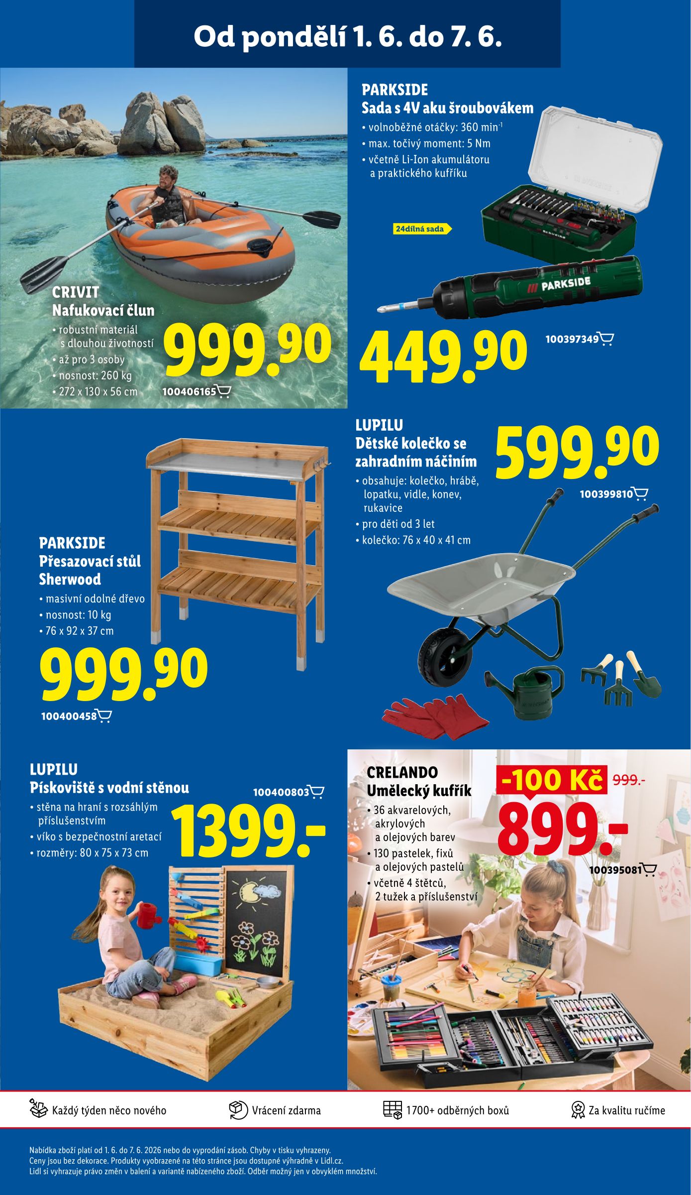 lidl - Lidl - Spotřební zboží leták na příští týden od pondělí 01.06.2026 do neděle 07.06.2026 - page: 33