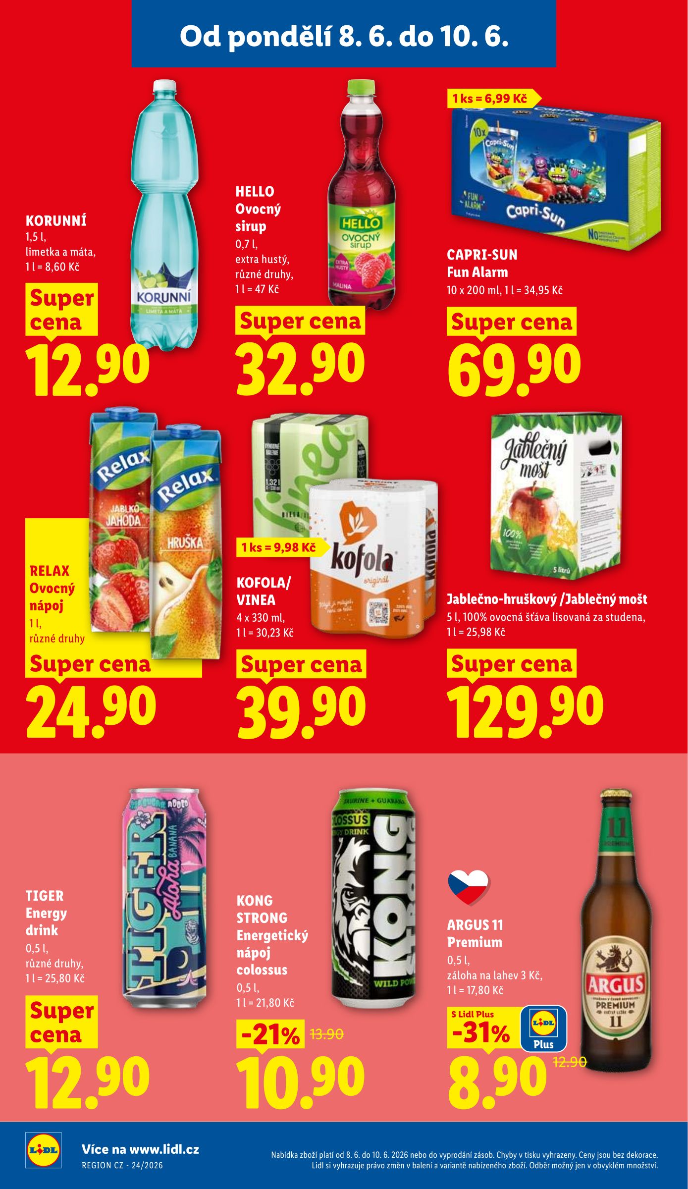 lidl - Lidl leták na příští týden od pondělí 08.06.2026 do středy 10.06.2026 - page: 32