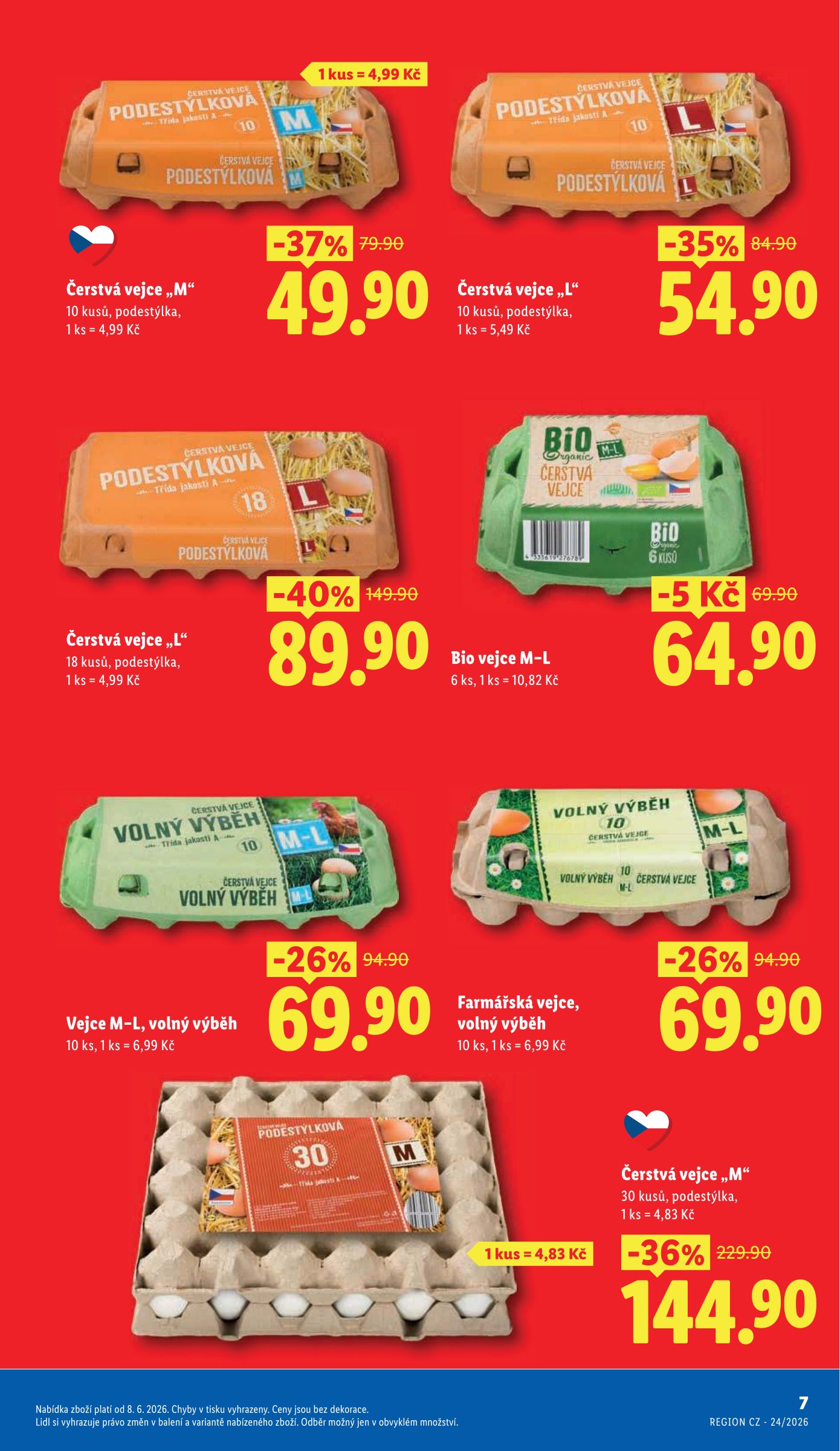 lidl - Lidl - Další ceny v klidu leták na příští týden od pondělí 08.06.2026 do středy 30.09.2026 - page: 7