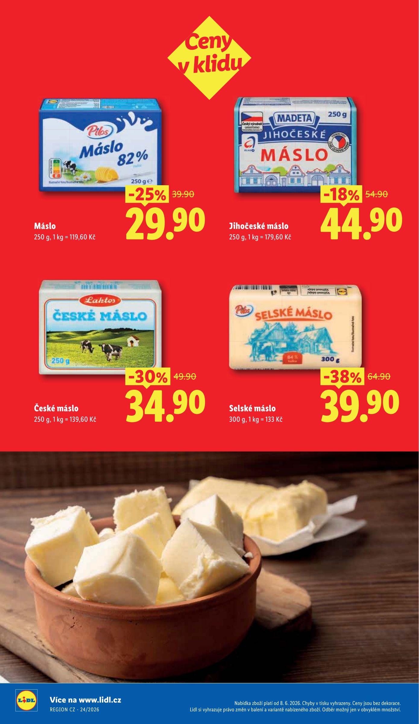 lidl - Lidl - Další ceny v klidu leták na příští týden od pondělí 08.06.2026 do středy 30.09.2026 - page: 6