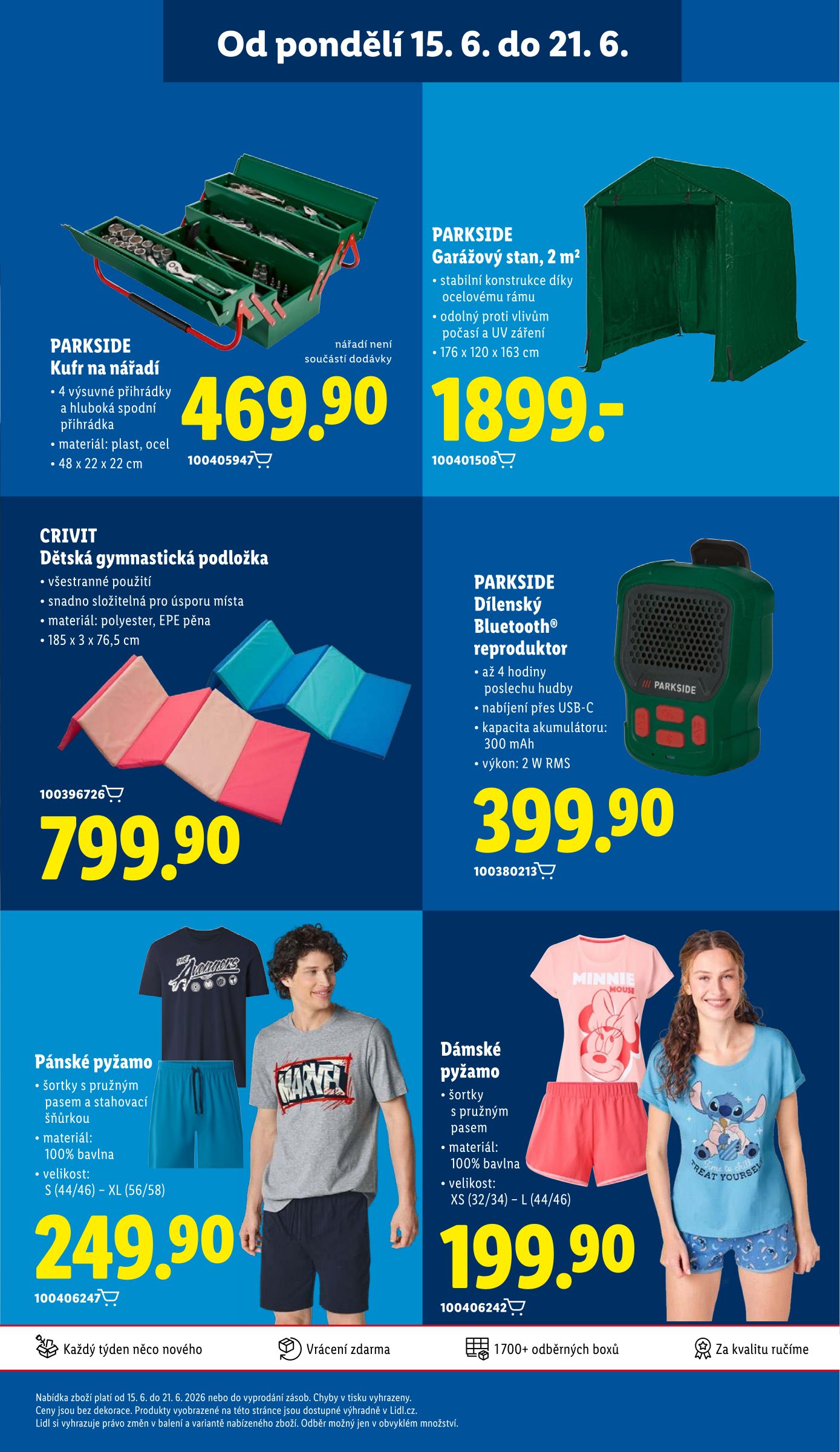 lidl - Lidl leták na příští týden od pondělí 15.06.2026 do středy 17.06.2026 - page: 47