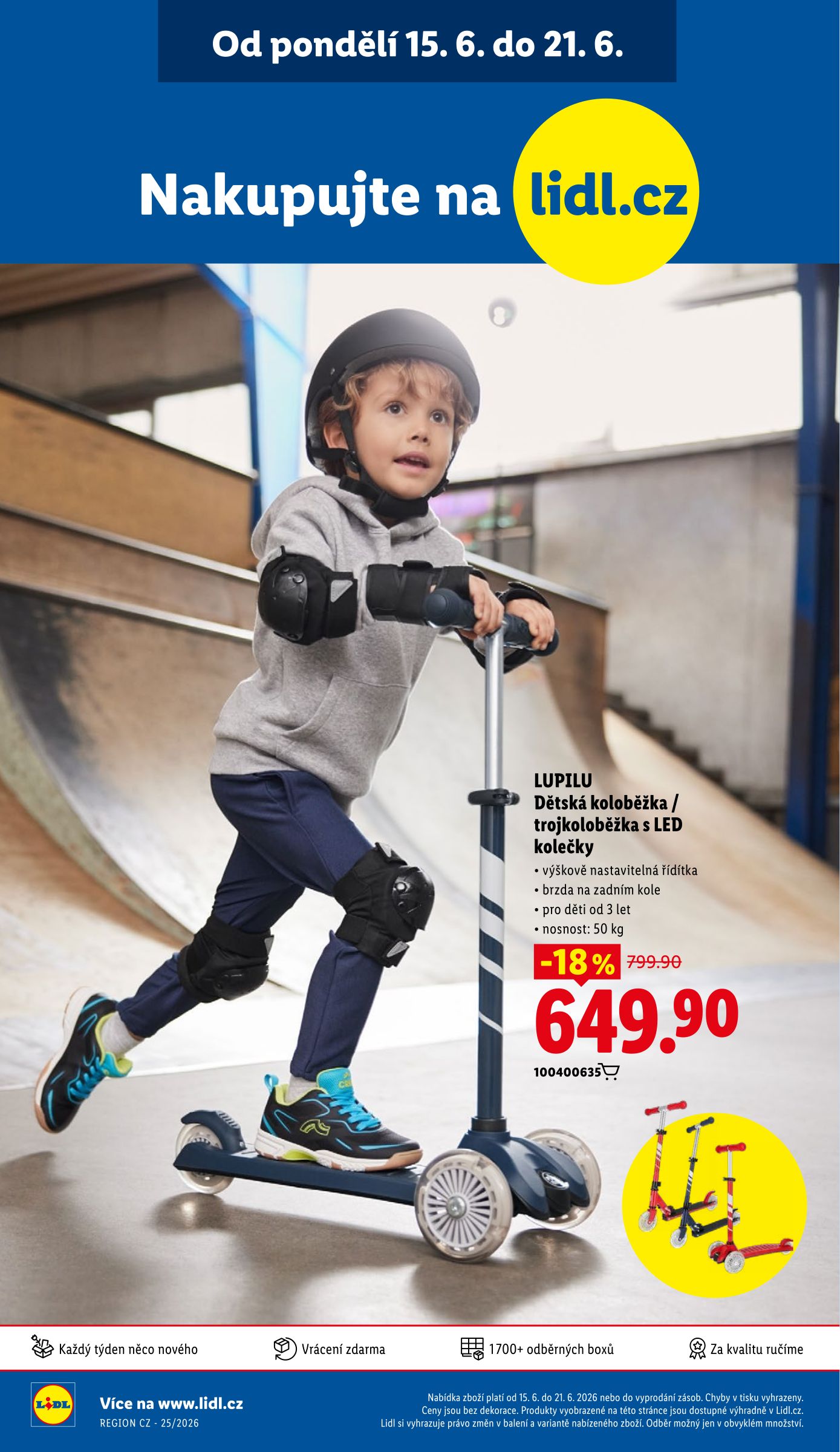 lidl - Lidl leták na příští týden od pondělí 15.06.2026 do středy 17.06.2026 - page: 46