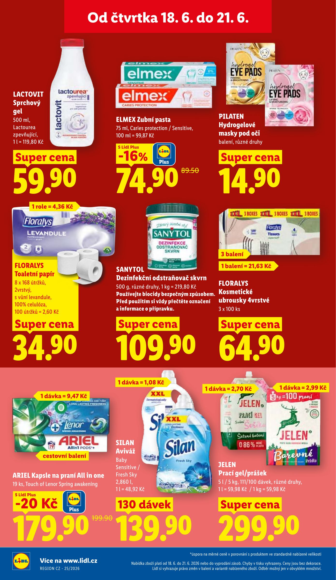 lidl - Lidl leták na příští týden od čtvrtka 18.06.2026 do neděle 21.06.2026 - page: 26