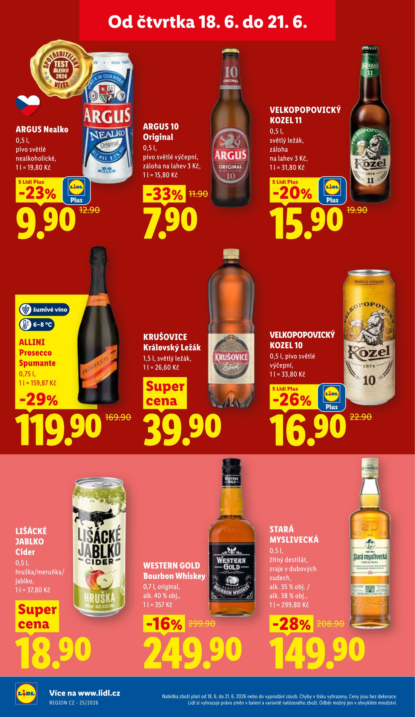 lidl - Lidl leták na příští týden od čtvrtka 18.06.2026 do neděle 21.06.2026 - page: 24