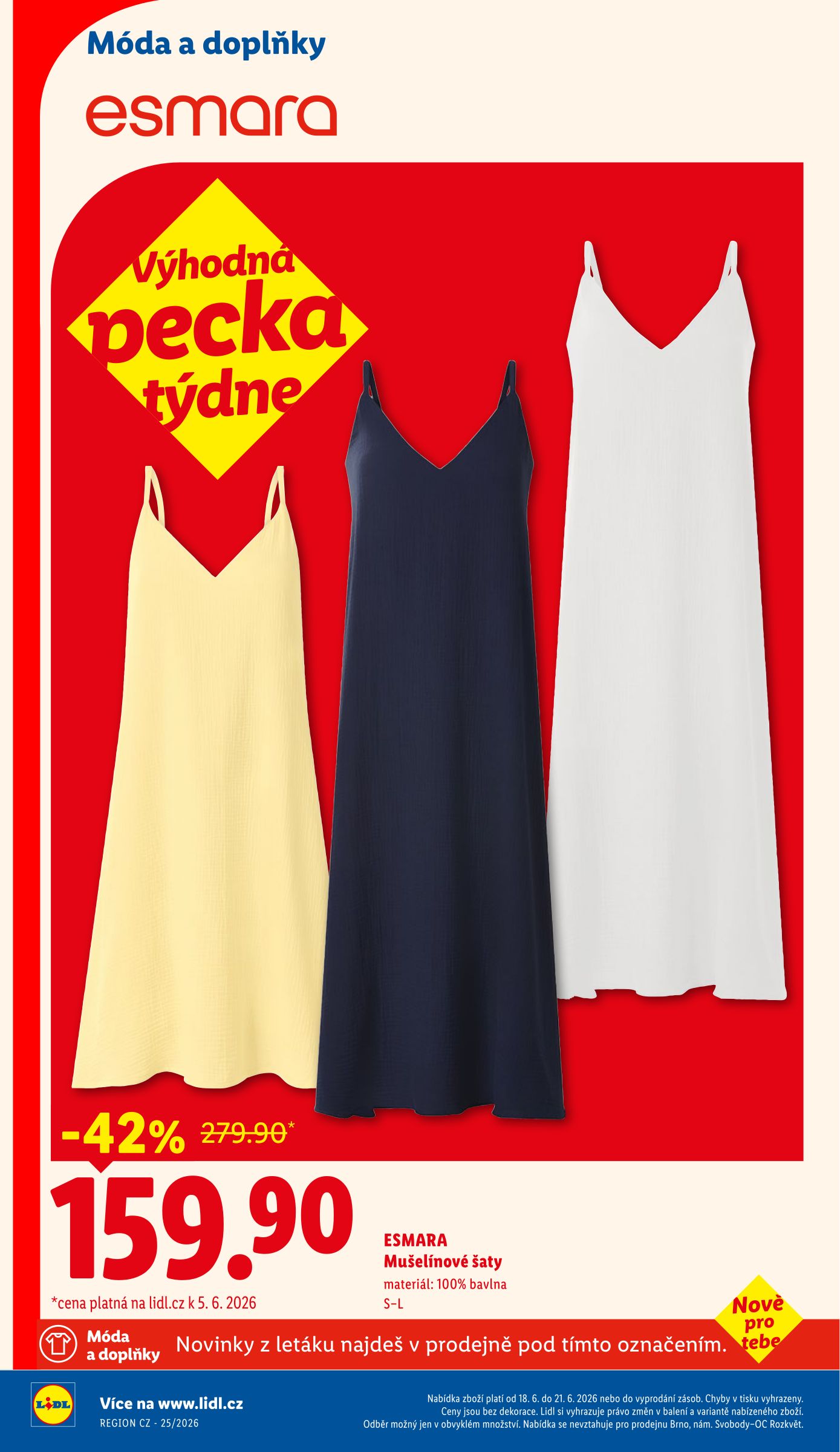 lidl - Lidl leták na příští týden od čtvrtka 18.06.2026 do neděle 21.06.2026 - page: 6