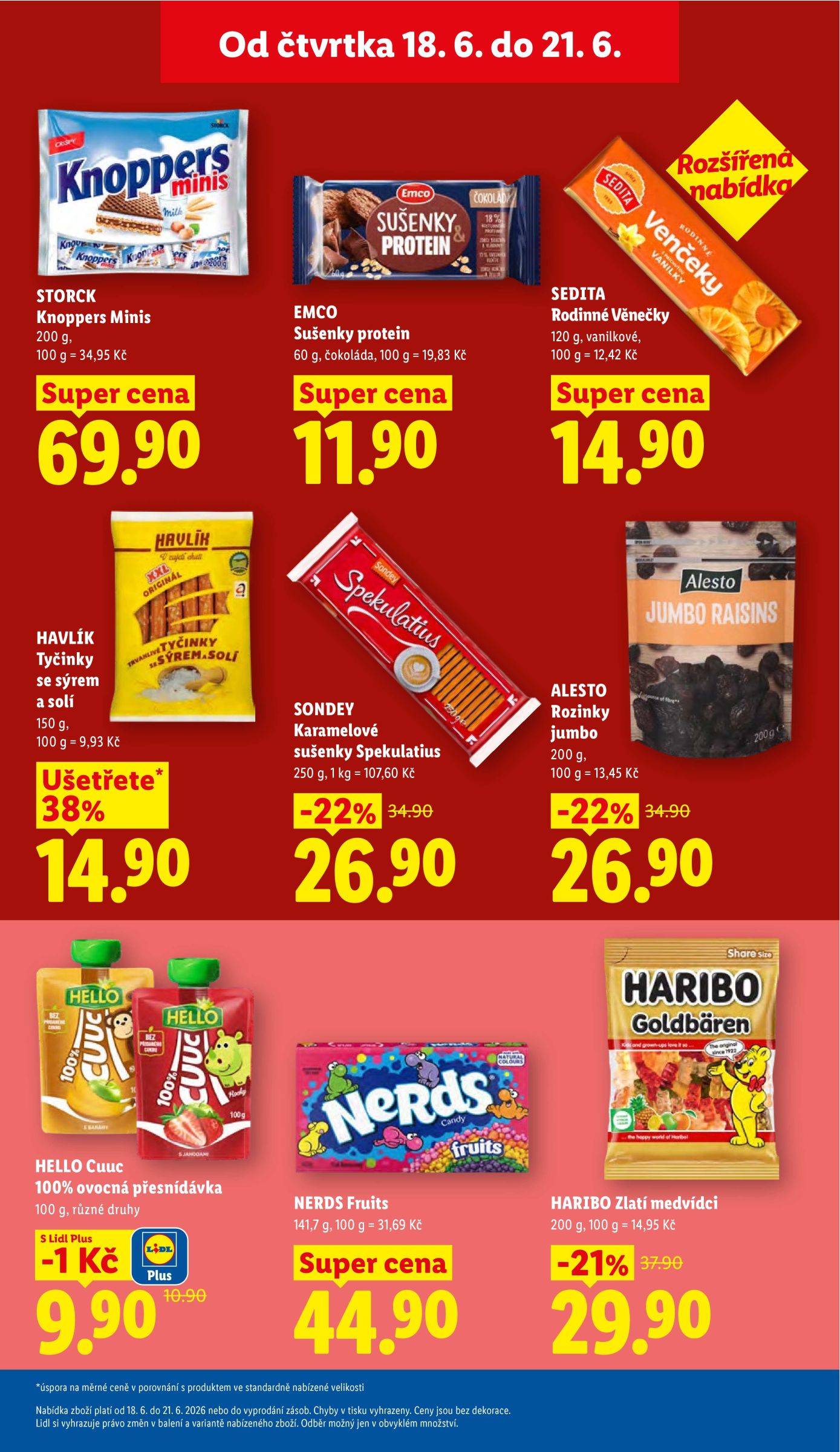 lidl - Aktuální Lidl leták platný od čtvrtka 18.06.2026 do neděle 21.06.2026 - page: 29