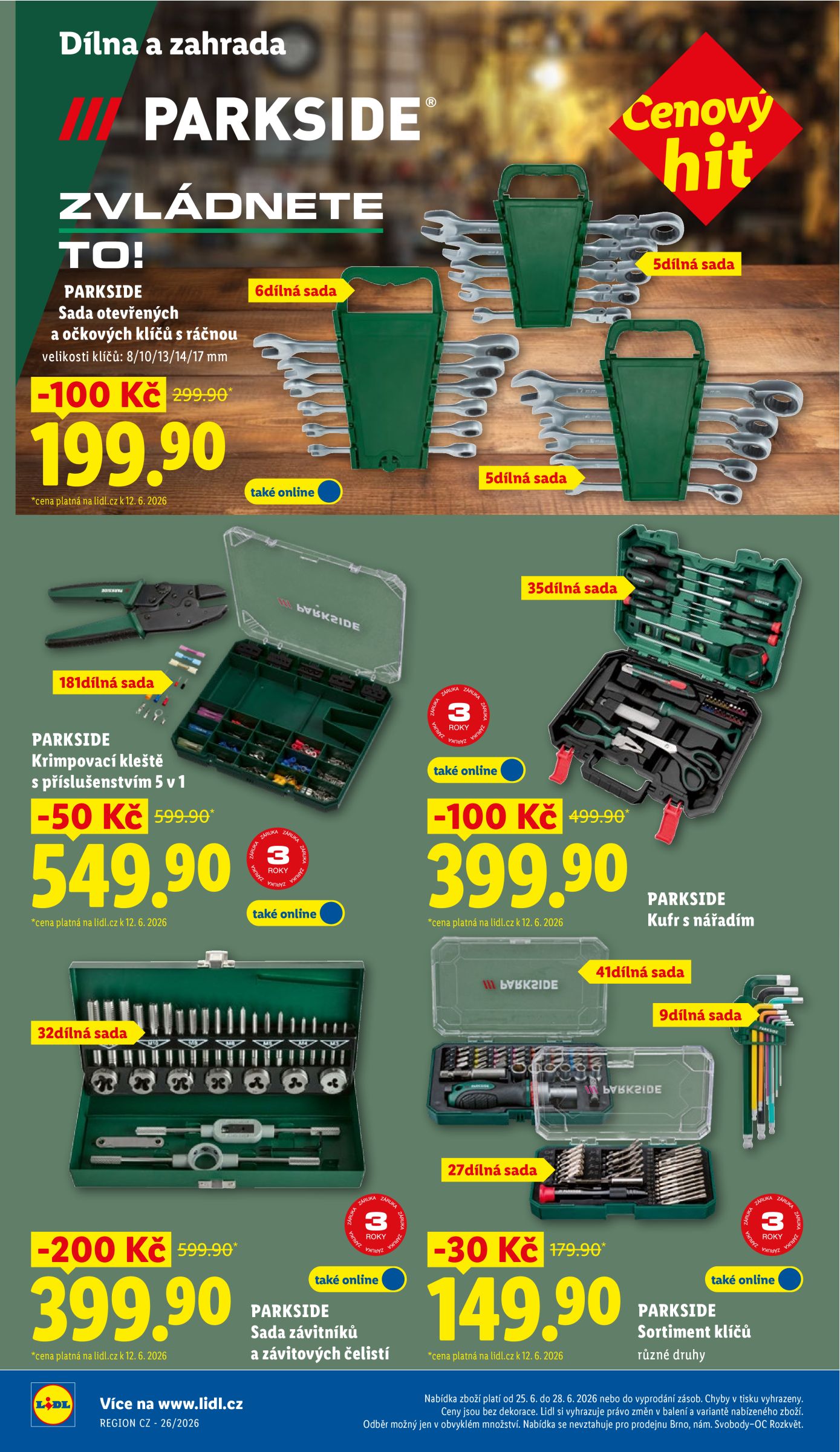 lidl - Lidl leták na příští týden od čtvrtka 25.06.2026 do neděle 28.06.2026 - page: 38