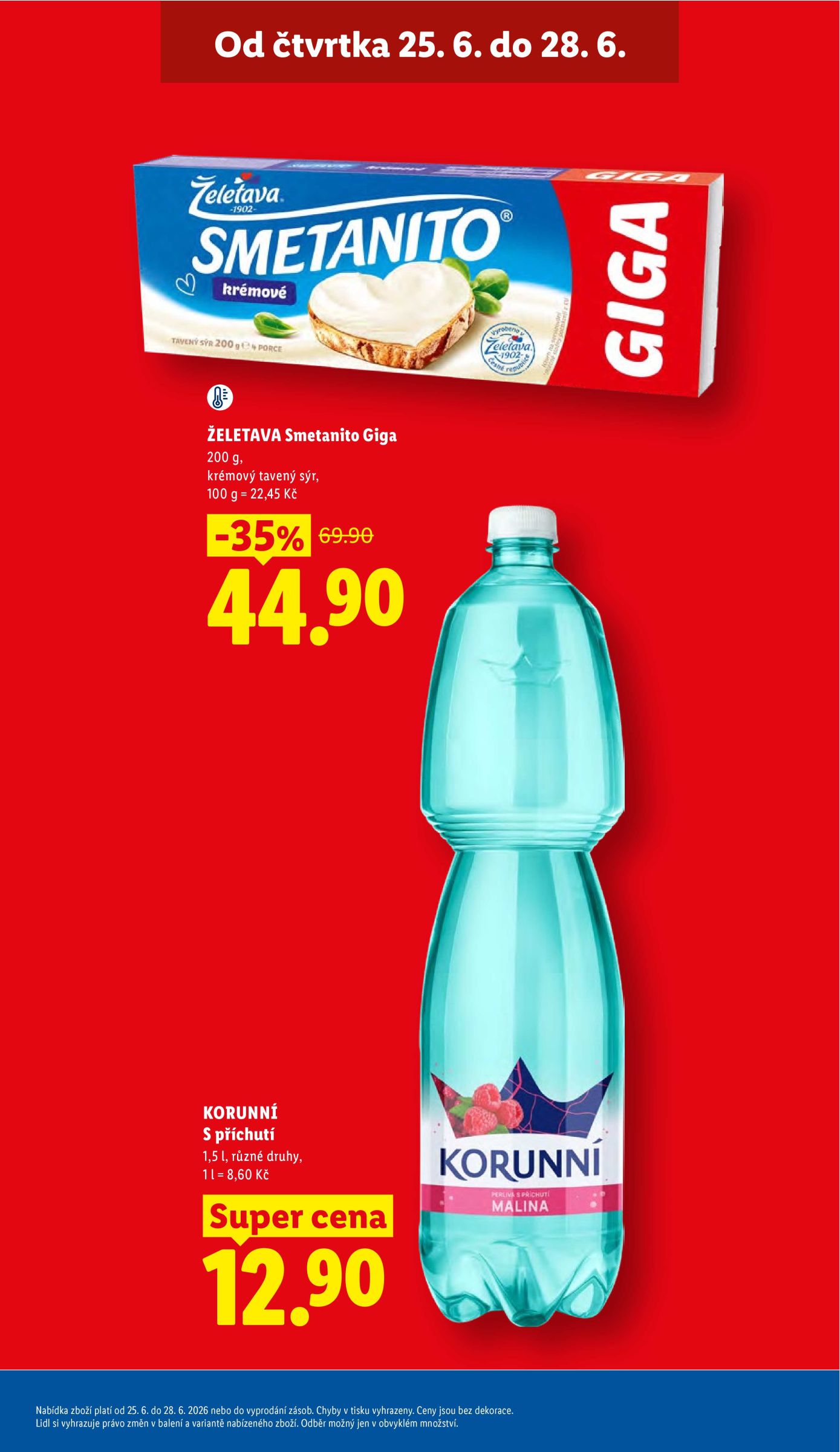 lidl - Lidl leták na příští týden od čtvrtka 25.06.2026 do neděle 28.06.2026 - page: 6