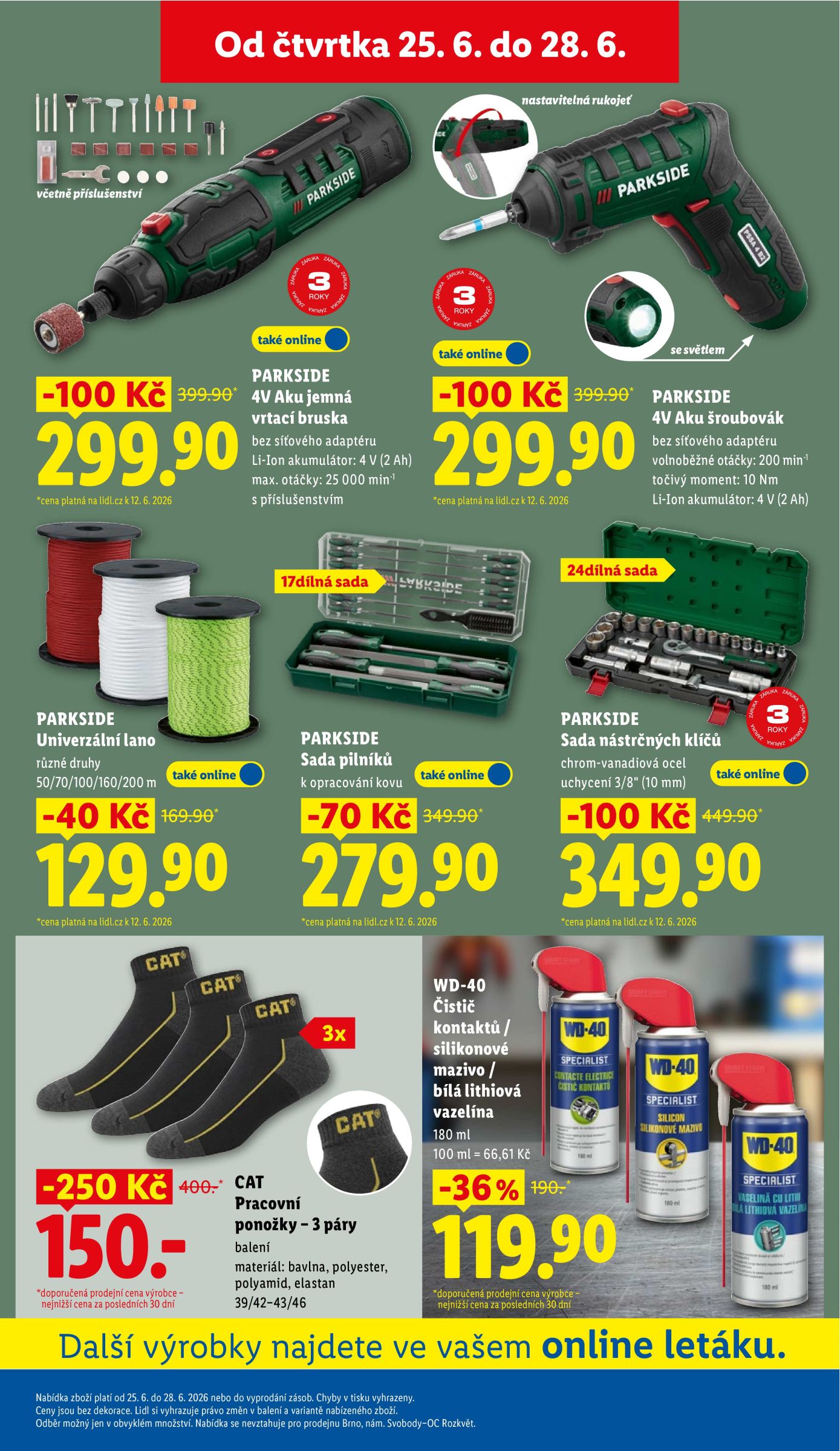 lidl - Lidl leták na příští týden od čtvrtka 25.06.2026 do neděle 28.06.2026 - page: 39