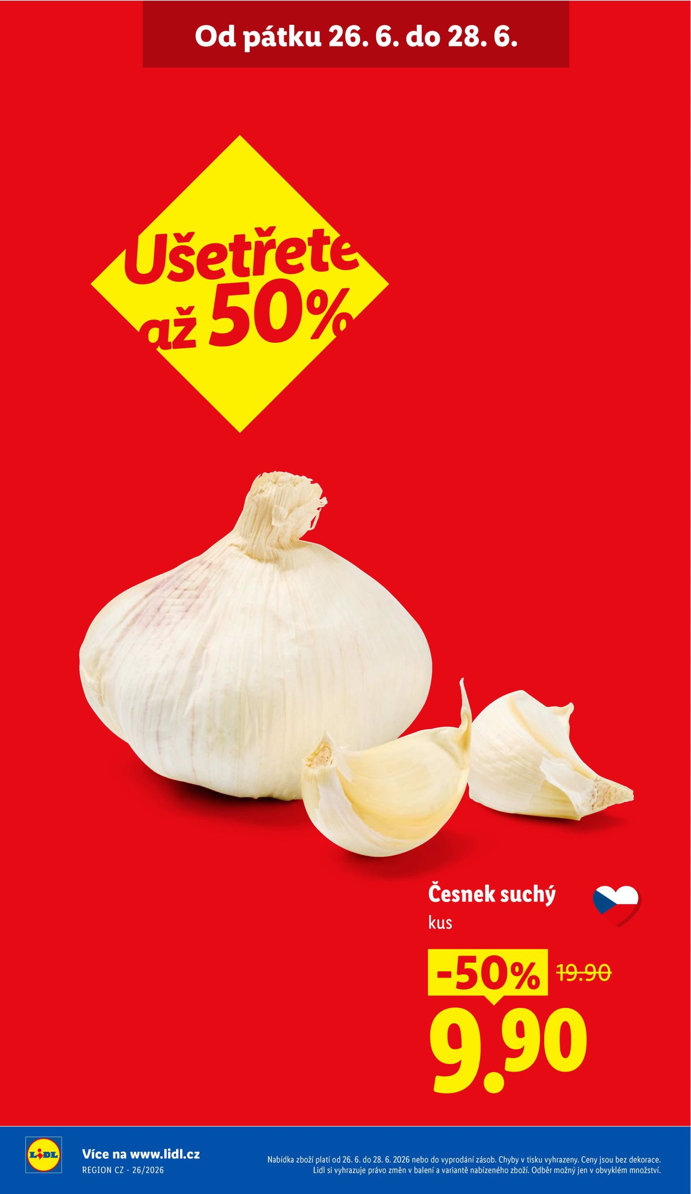 lidl - Lidl leták na příští týden od čtvrtka 25.06.2026 do neděle 28.06.2026 - page: 50