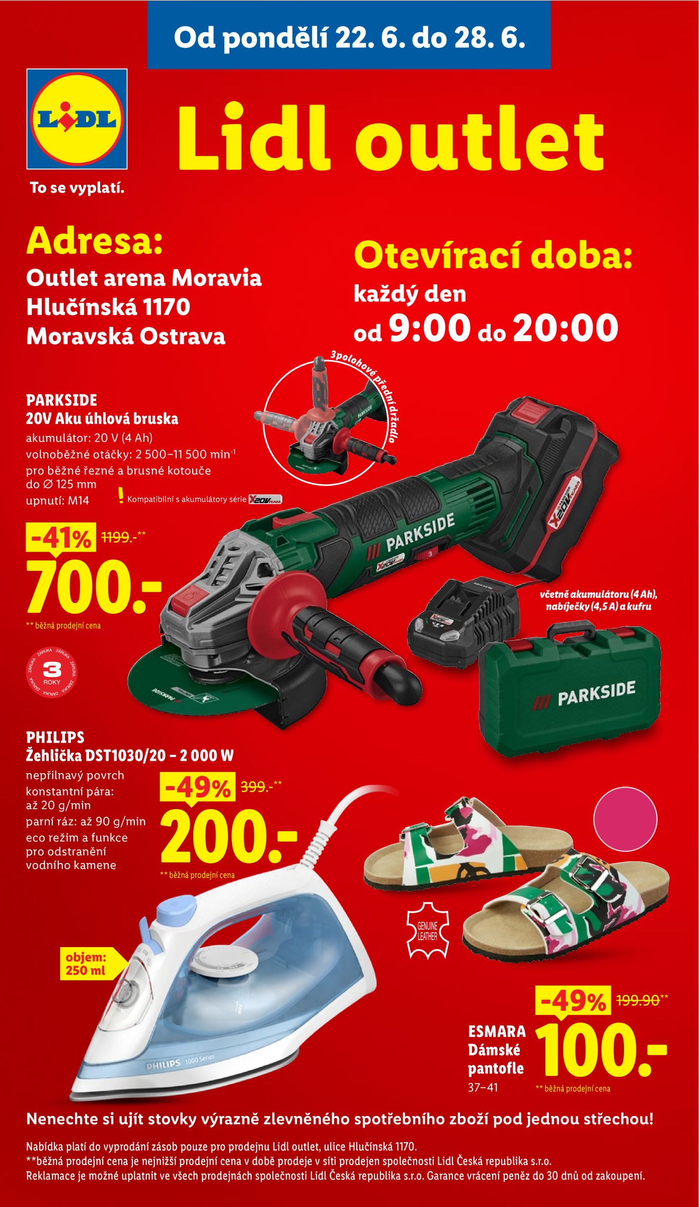 lidl - Lidl leták na příští týden od pondělí 22.06.2026 do neděle 28.06.2026 - page: 39