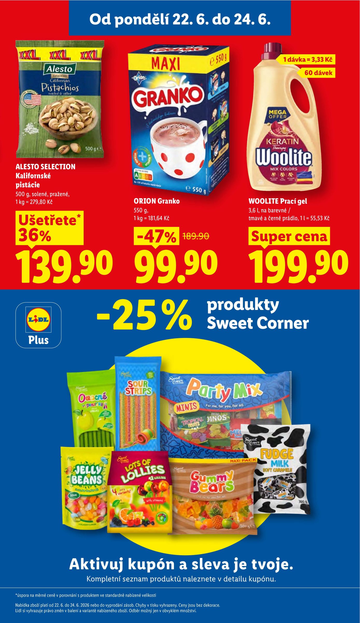 lidl - Lidl leták na příští týden od pondělí 22.06.2026 do neděle 28.06.2026 - page: 3
