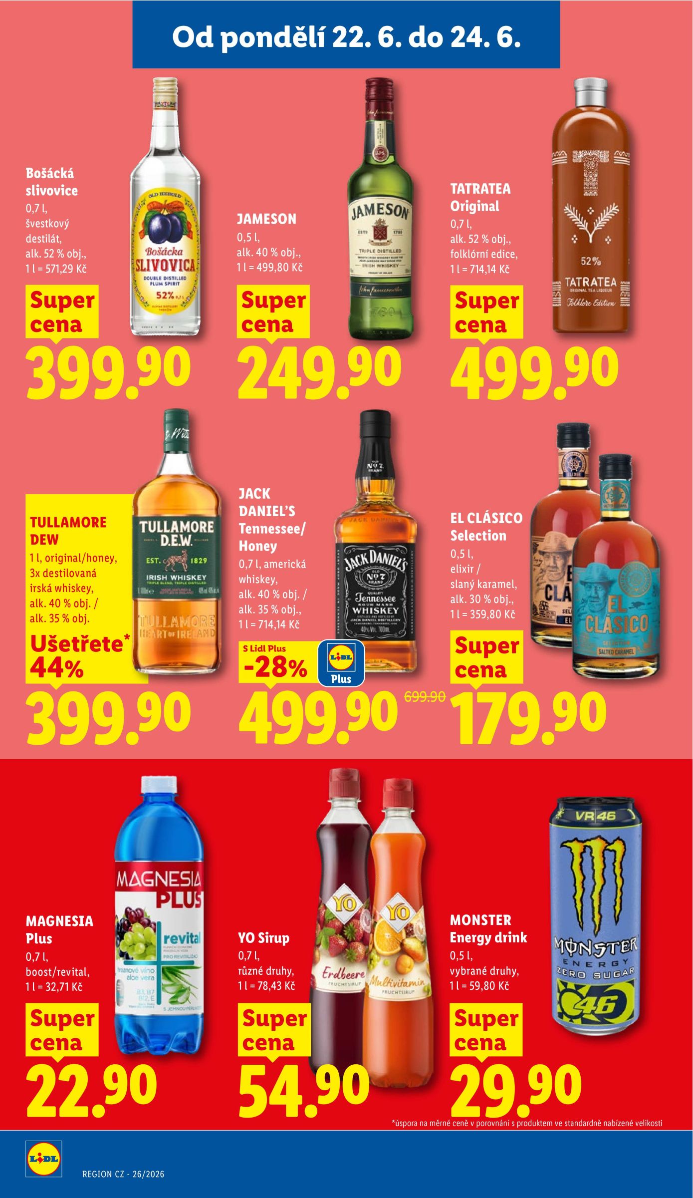 lidl - Lidl leták na příští týden od pondělí 22.06.2026 do neděle 28.06.2026 - page: 22
