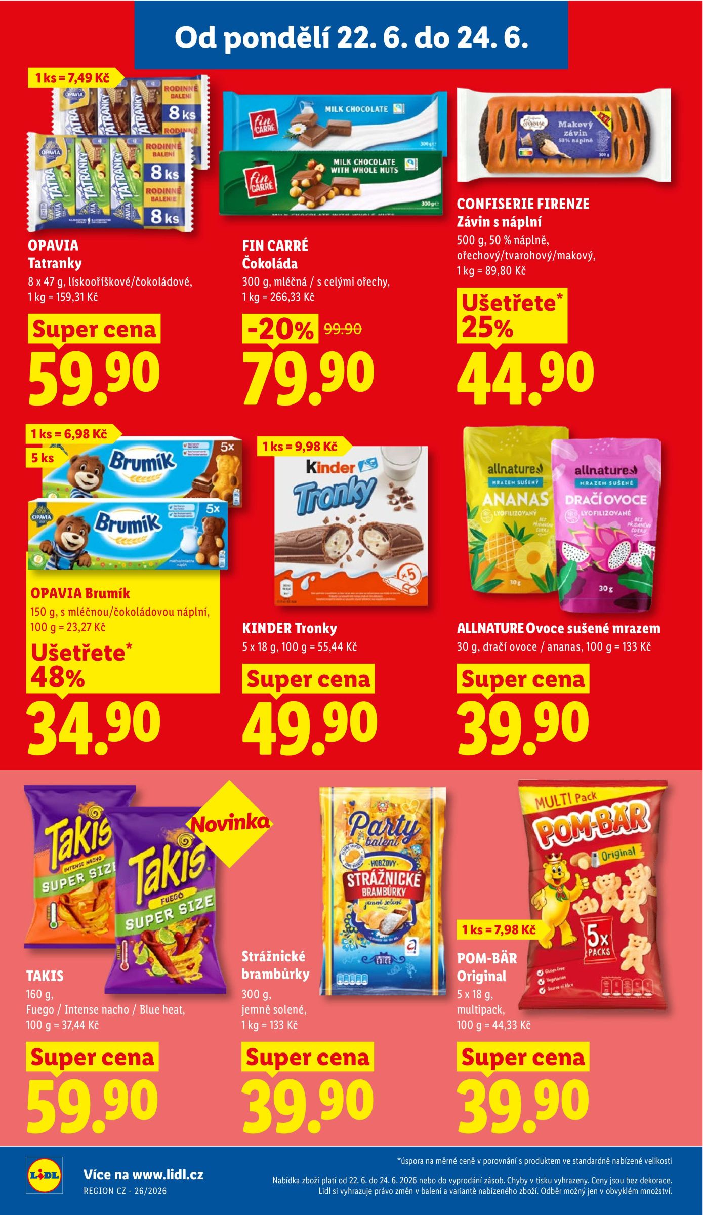 lidl - Lidl leták na příští týden od pondělí 22.06.2026 do neděle 28.06.2026 - page: 18