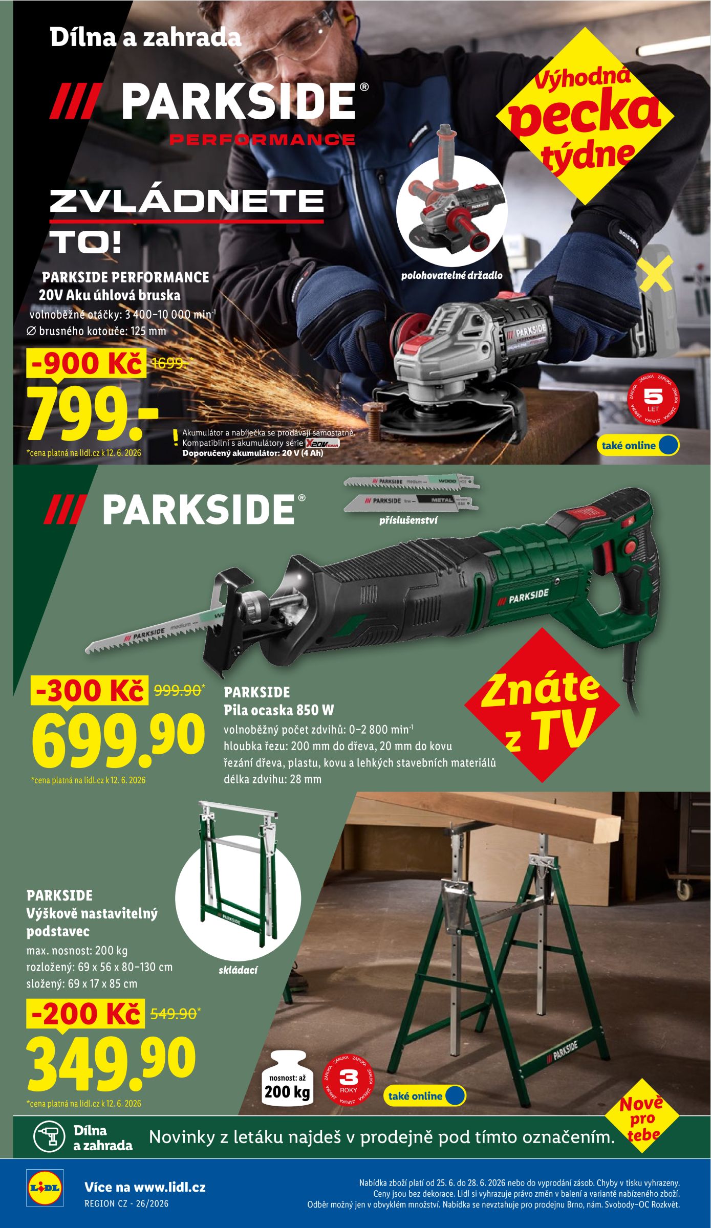 lidl - Lidl - Spotřební zboží leták na příští týden od pondělí 22.06.2026 do neděle 28.06.2026 - page: 14