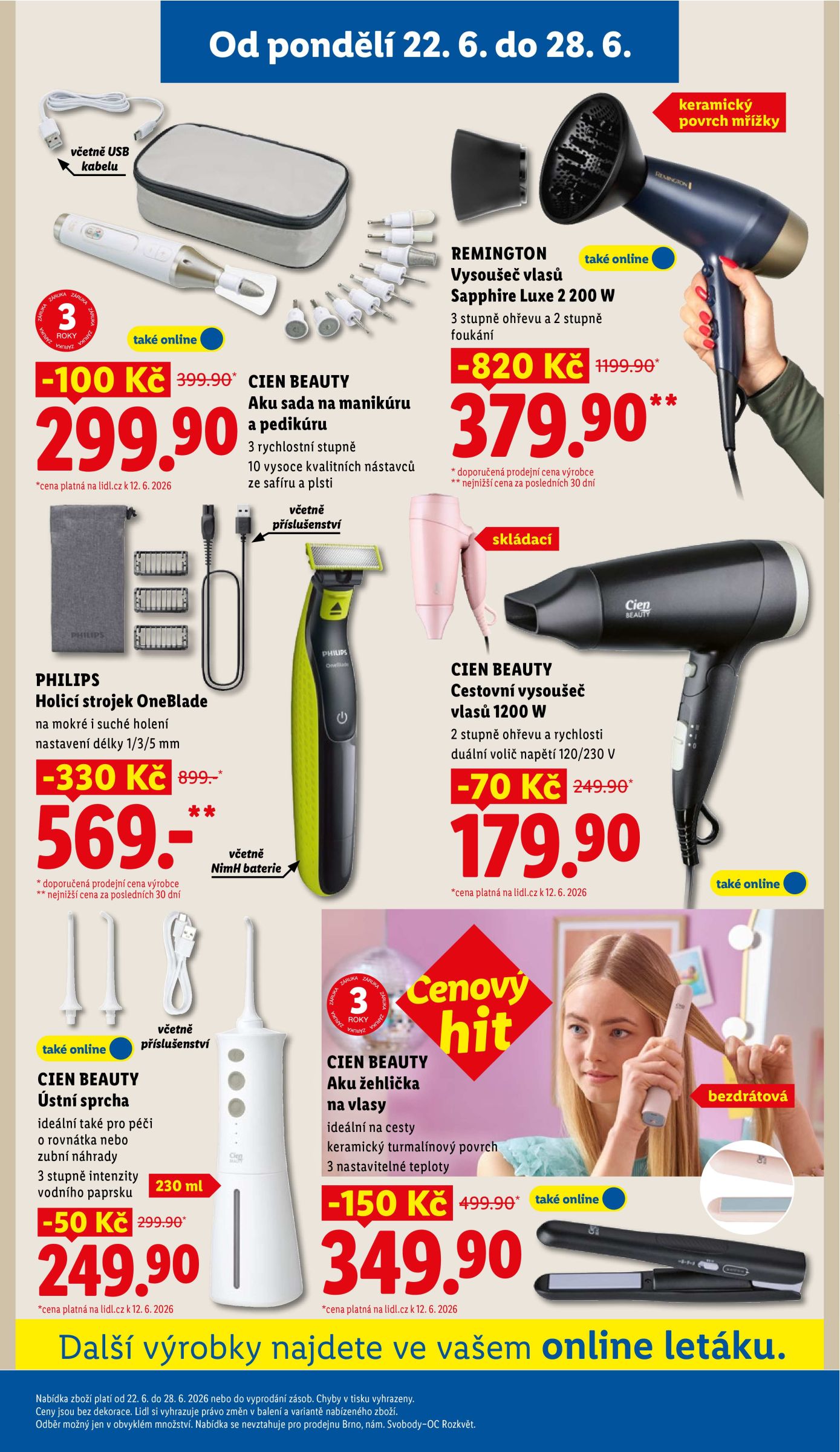 lidl - Lidl - Spotřební zboží leták na příští týden od pondělí 22.06.2026 do neděle 28.06.2026 - page: 11