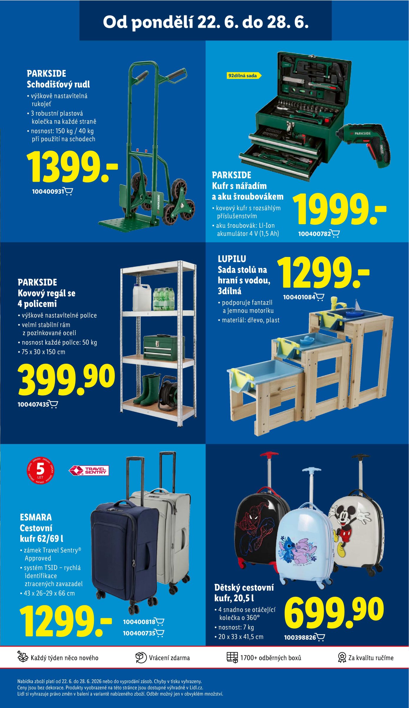 lidl - Lidl - Spotřební zboží leták na příští týden od pondělí 22.06.2026 do neděle 28.06.2026 - page: 31
