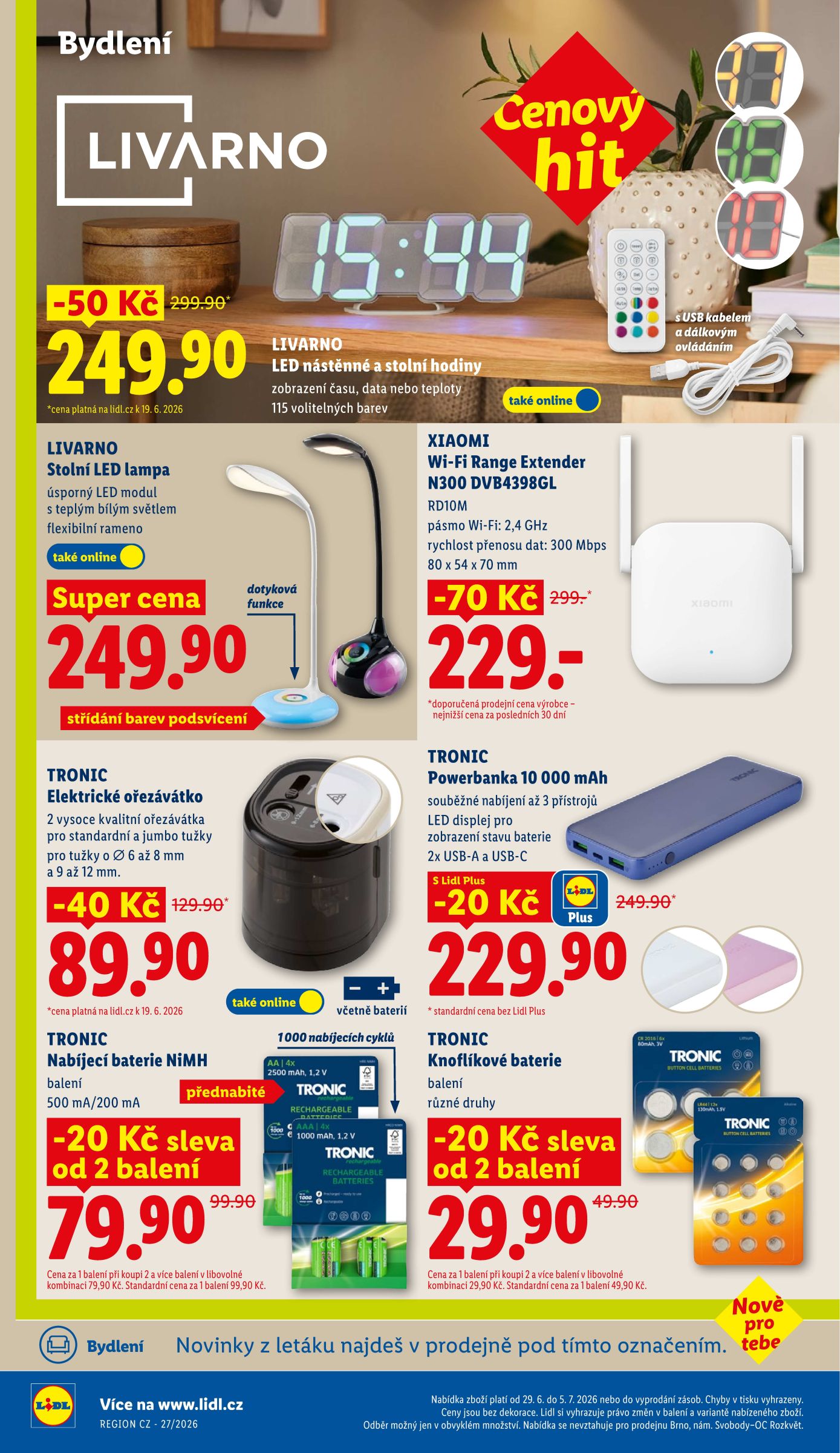 lidl - Lidl leták na příští týden od pondělí 29.06.2026 do středy 01.07.2026 - page: 42