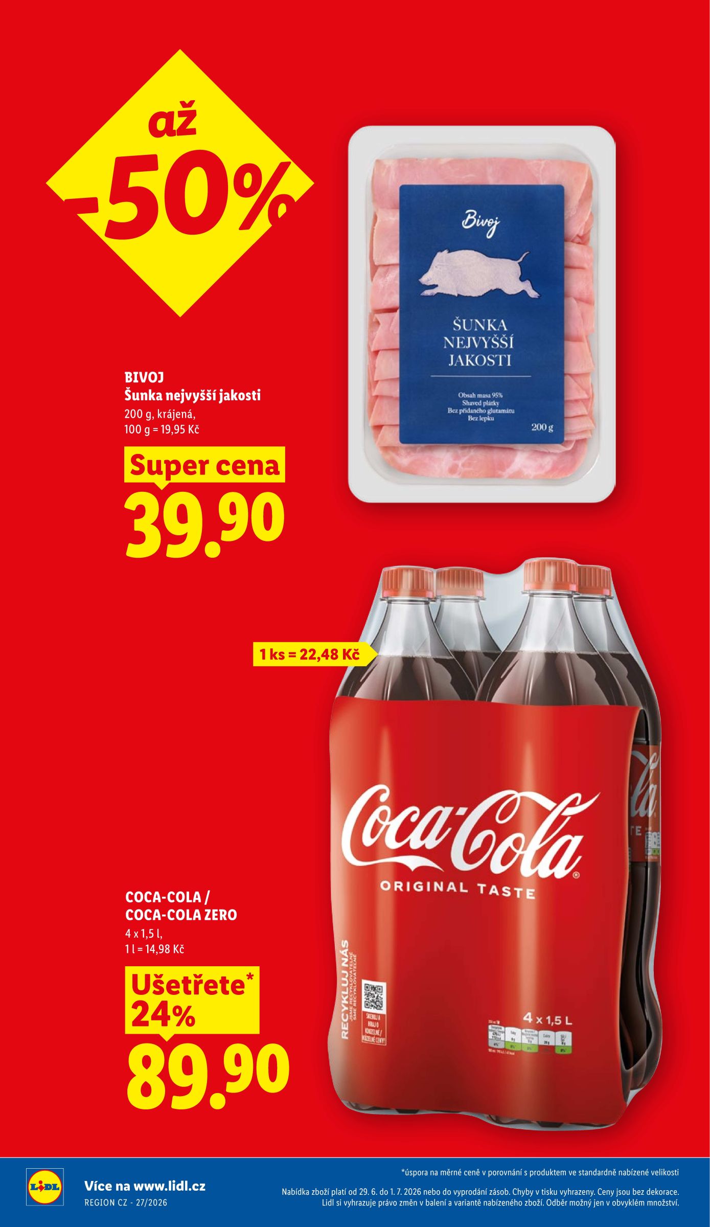 lidl - Lidl leták na příští týden od pondělí 29.06.2026 do středy 01.07.2026 - page: 6