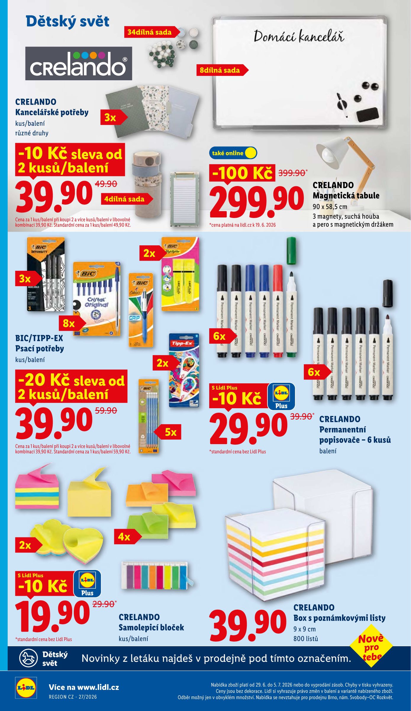 lidl - Lidl leták na příští týden od pondělí 29.06.2026 do středy 01.07.2026 - page: 40