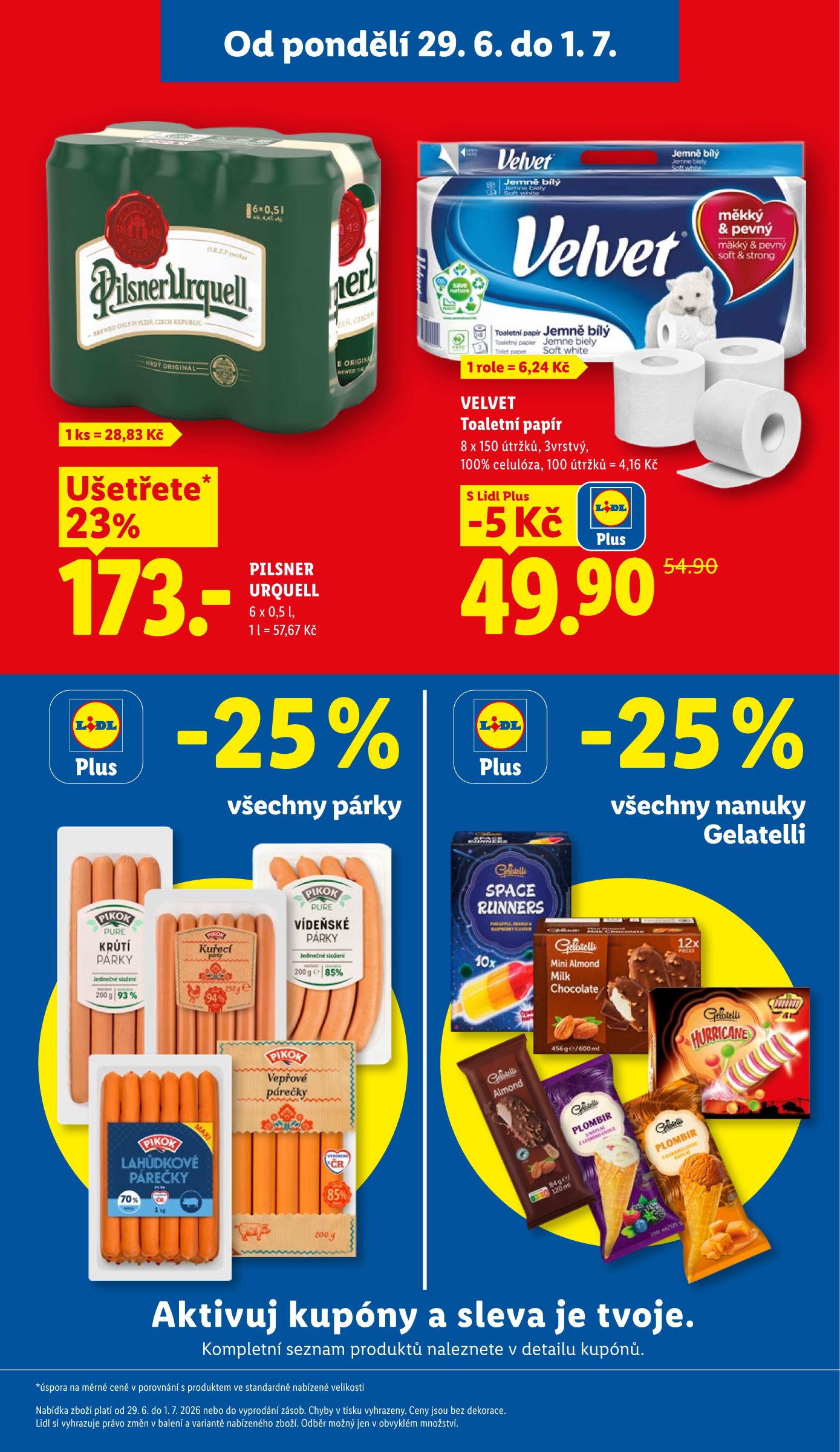 lidl - Lidl leták na příští týden od pondělí 29.06.2026 do středy 01.07.2026 - page: 5