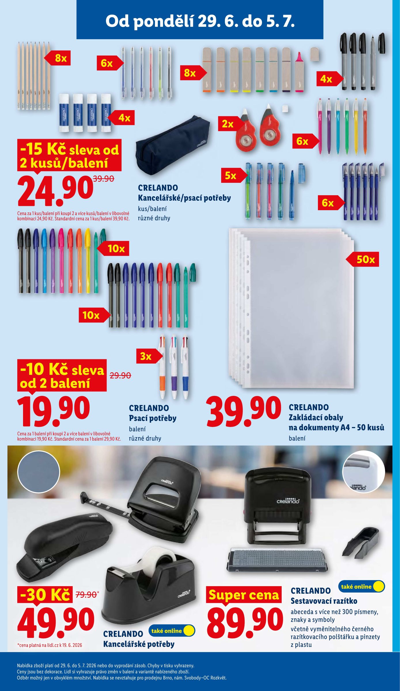 lidl - Lidl leták na příští týden od pondělí 29.06.2026 do středy 01.07.2026 - page: 41