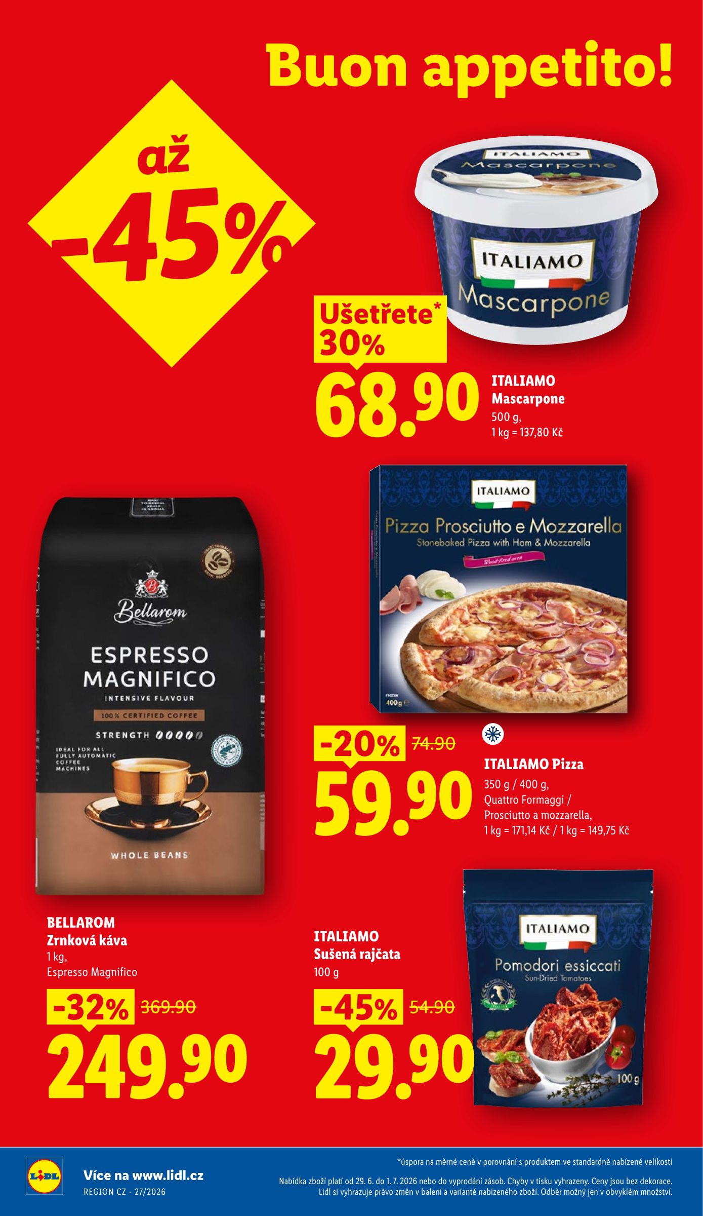 lidl - Lidl leták na příští týden od pondělí 29.06.2026 do středy 01.07.2026 - page: 4