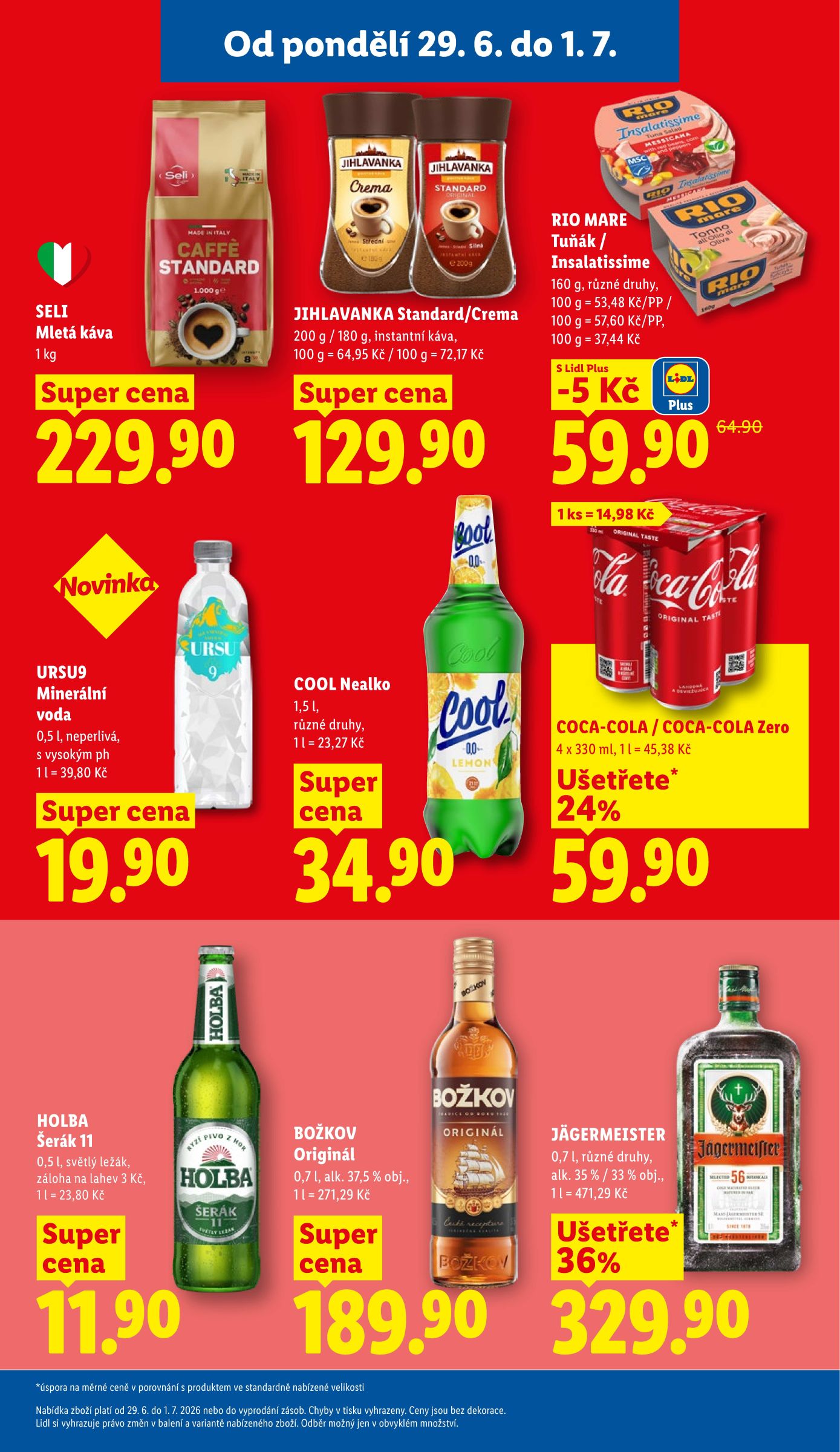 lidl - Lidl leták na příští týden od pondělí 29.06.2026 do středy 01.07.2026 - page: 25