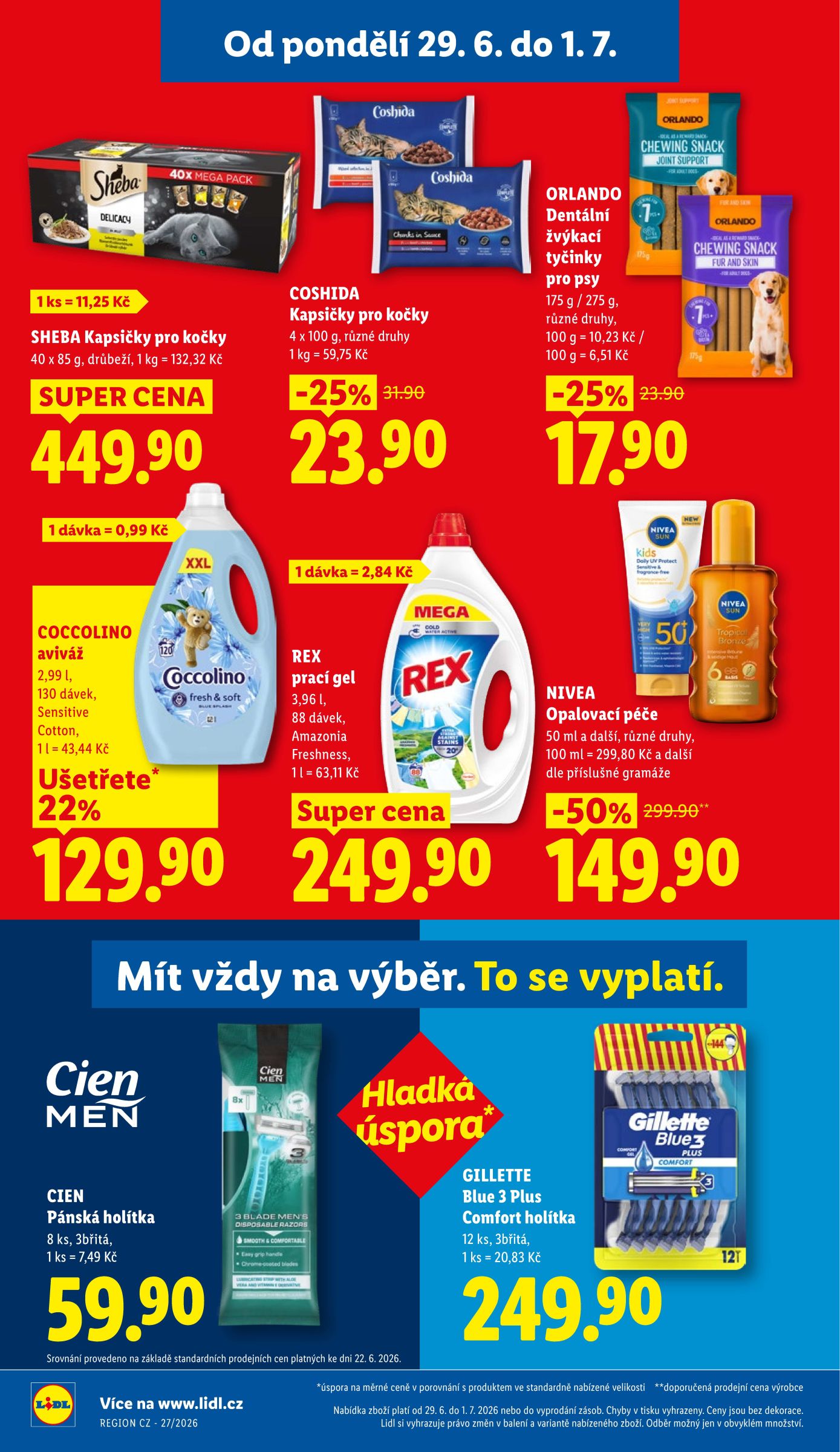 lidl - Lidl leták na příští týden od pondělí 29.06.2026 do středy 01.07.2026 - page: 28