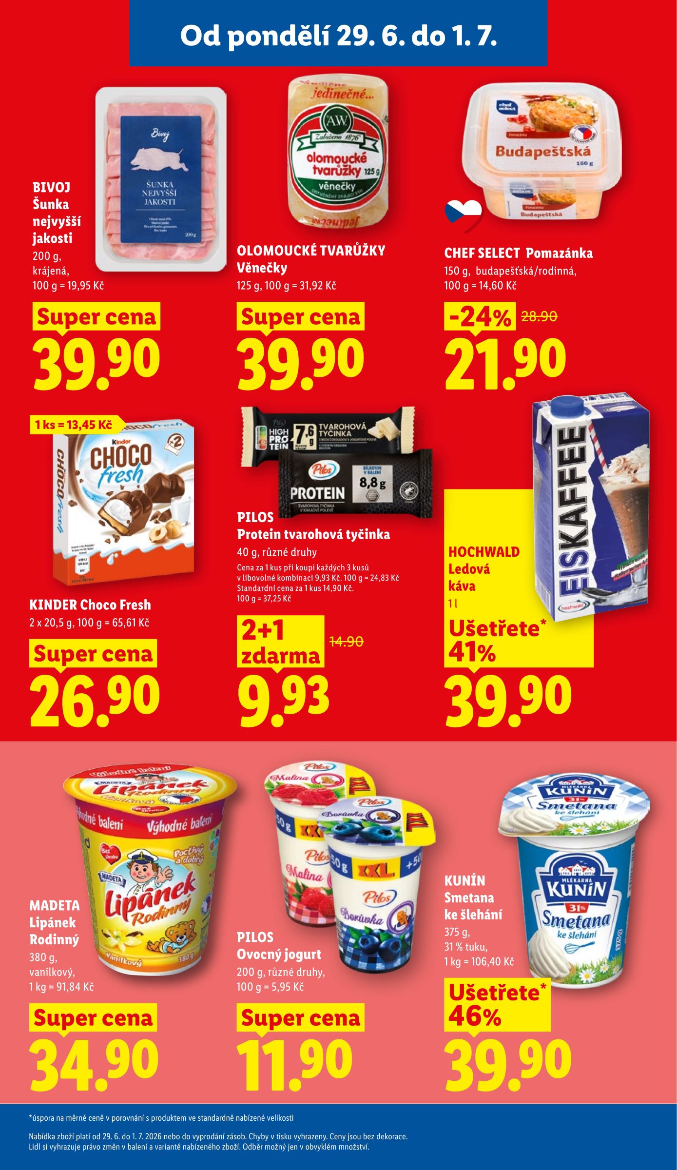 lidl - Lidl leták na příští týden od pondělí 29.06.2026 do středy 01.07.2026 - page: 23