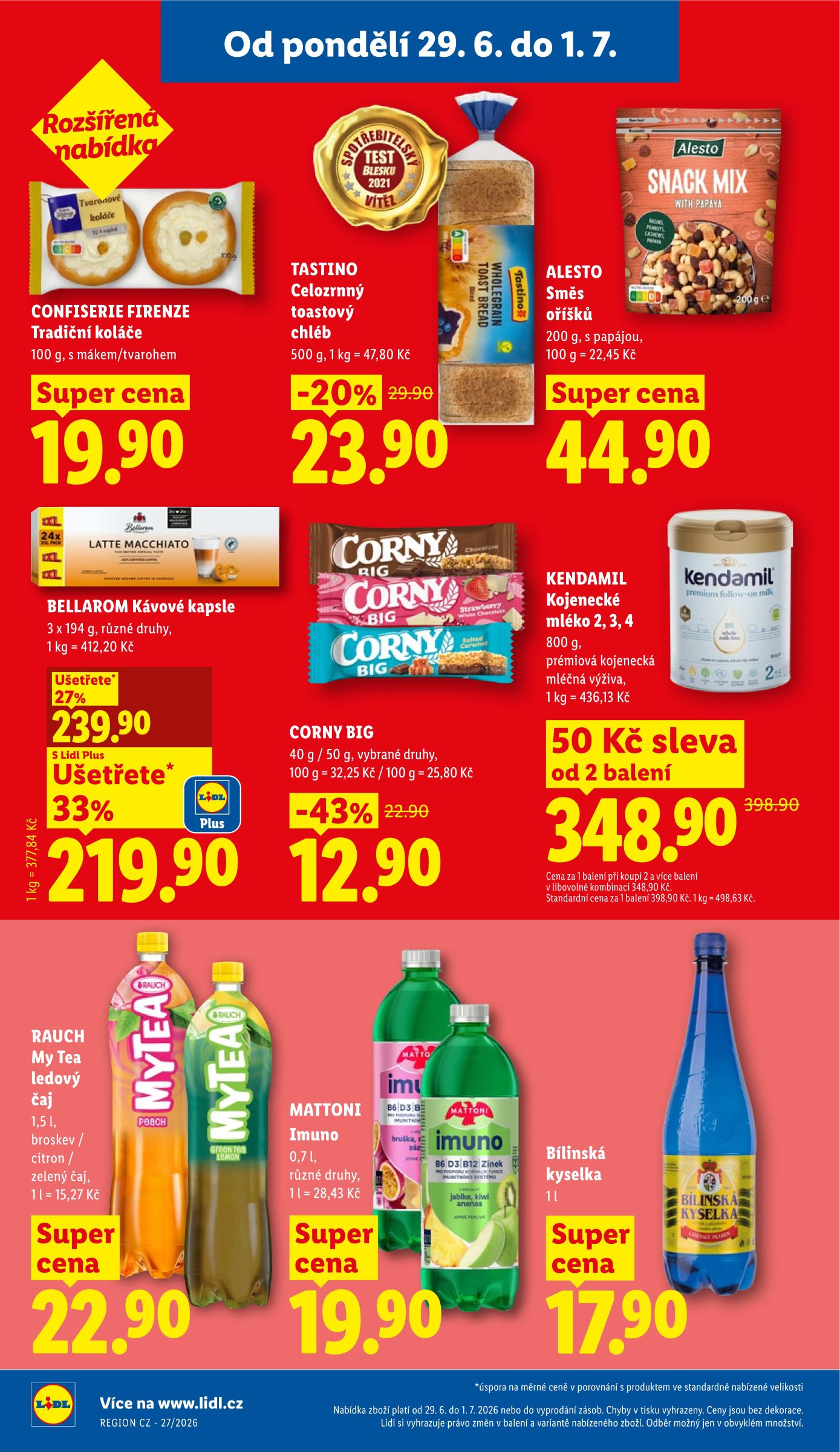 lidl - Lidl leták na příští týden od pondělí 29.06.2026 do středy 01.07.2026 - page: 26